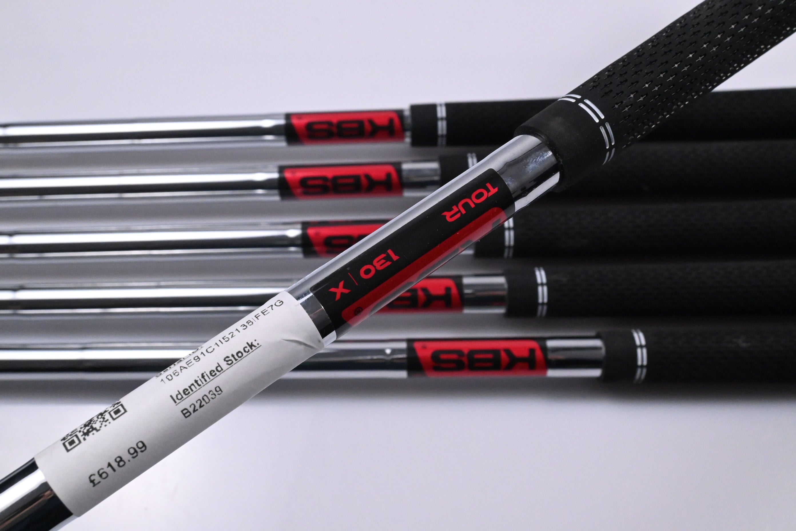 Ping G430 Irons / 5-PW / White Dot / X-Flex KBS Tour 130 Shafts