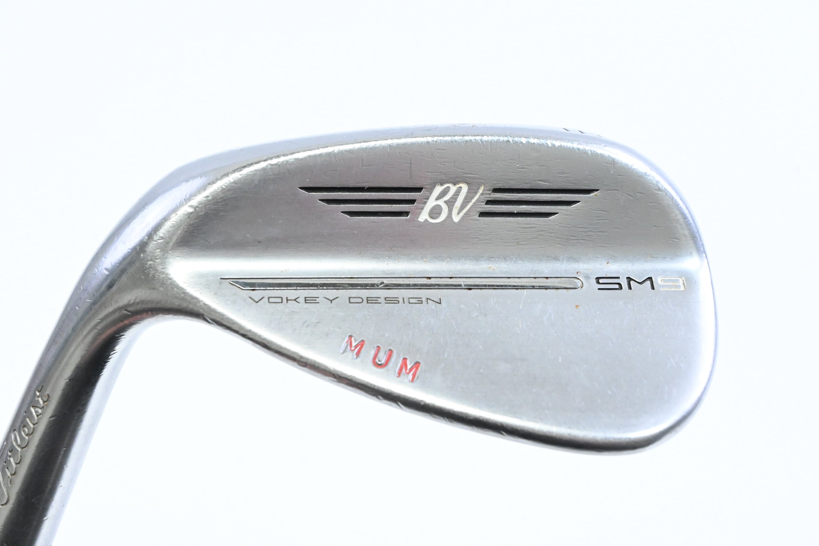 Left Hand Titleist Vokey SM9 Gap Wedge / 52 Degree / Wedge Flex Vokey SM9 Shaft