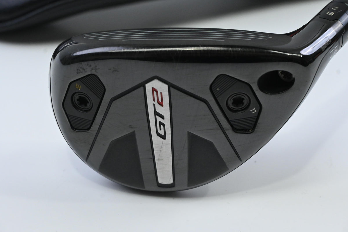 Titleist GT2 #4 Hybrid / 21 Degree / Stiff Flex HZRDUS Gen5 Black 80