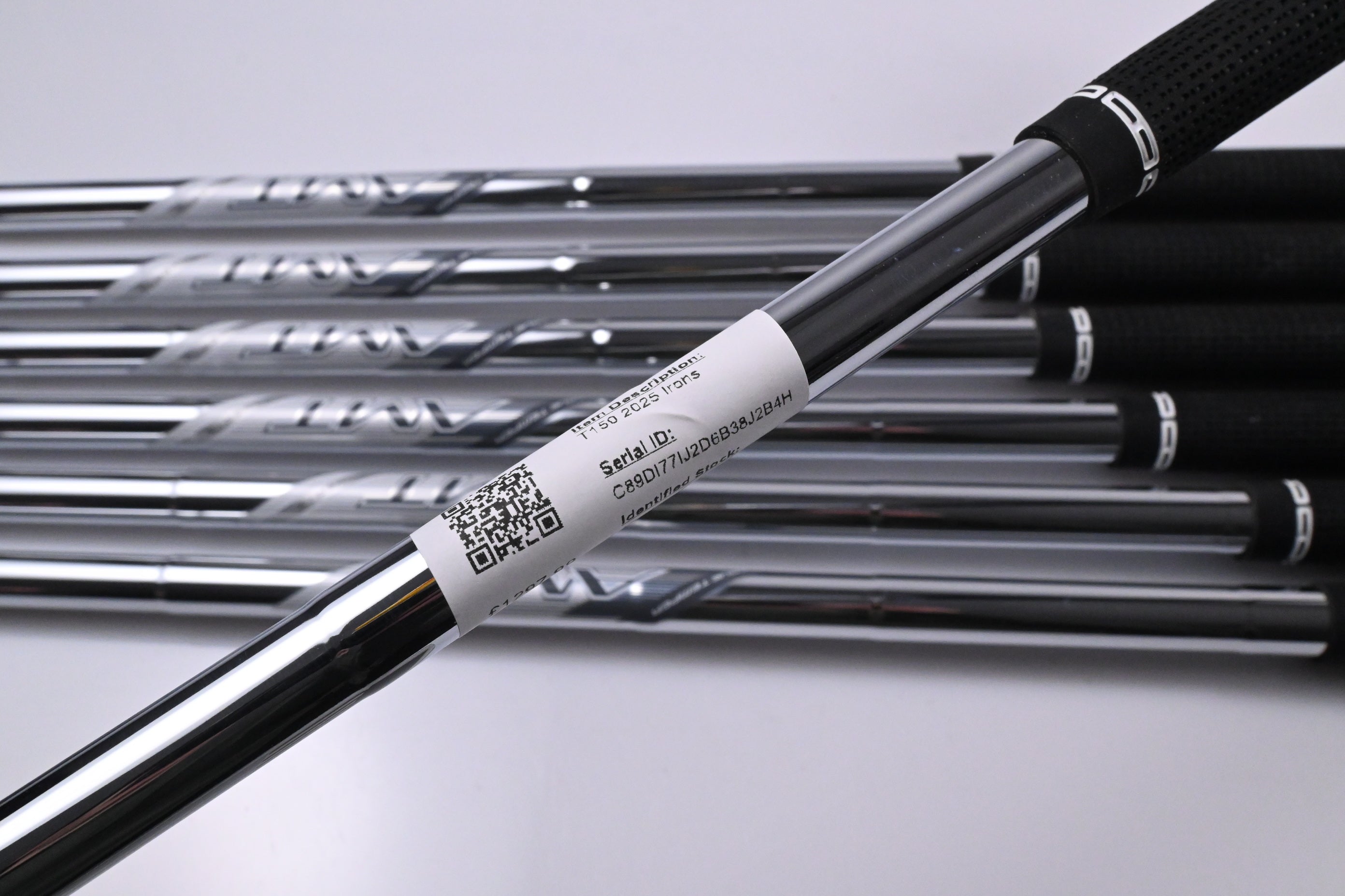 Titleist T150 2025 Irons / 4-PW / Stiff Flex True Temper AMT Silver Shafts