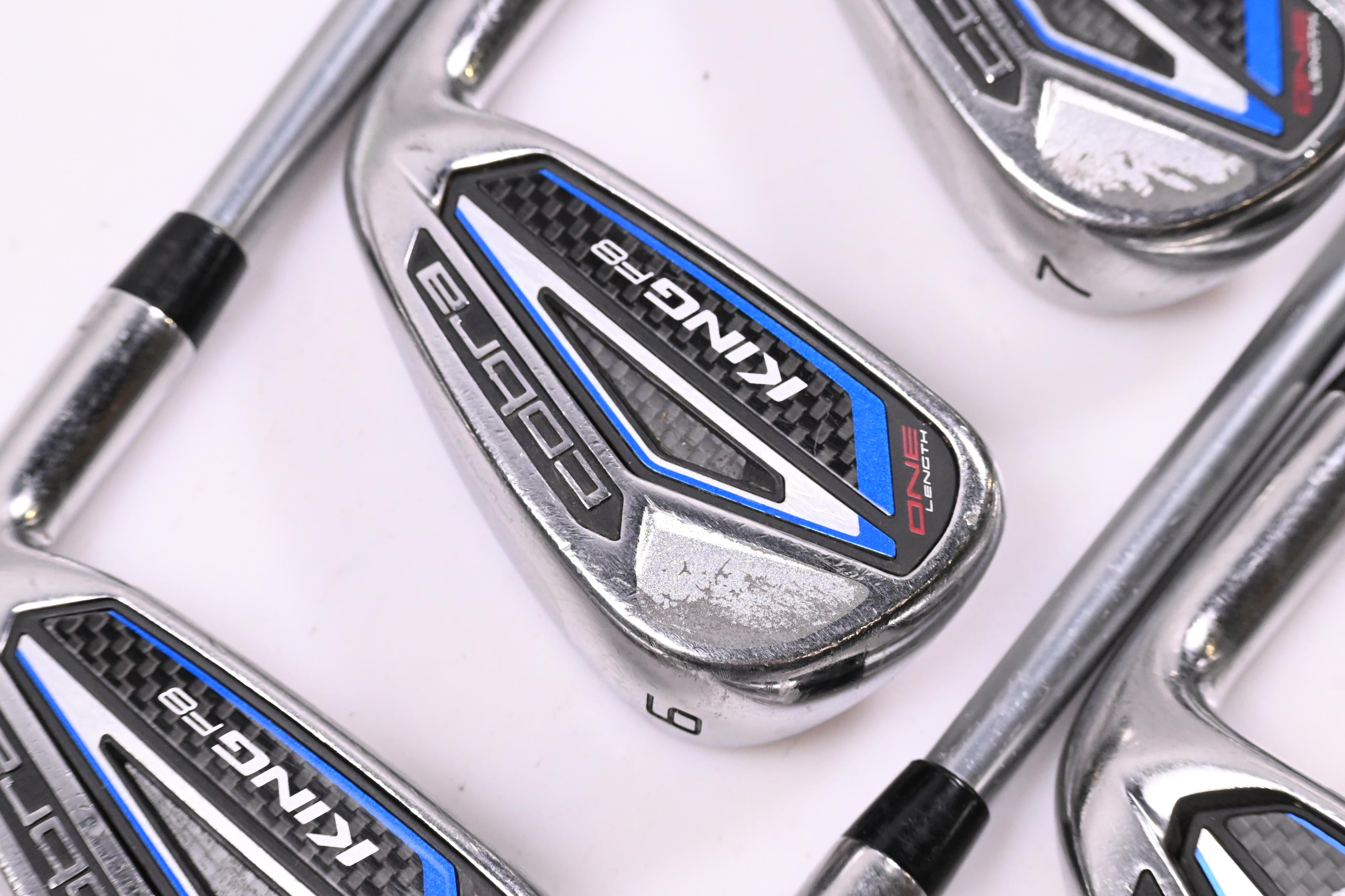 Cobra King F8 One Length Irons / 5-PW / Regular Flex Rogue Pro 65 Shafts