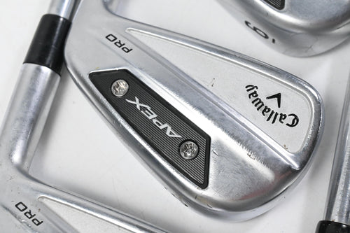 Callaway Apex Pro 24 Irons / 4-PW / Stiff Flex Project X L5 120 Shafts