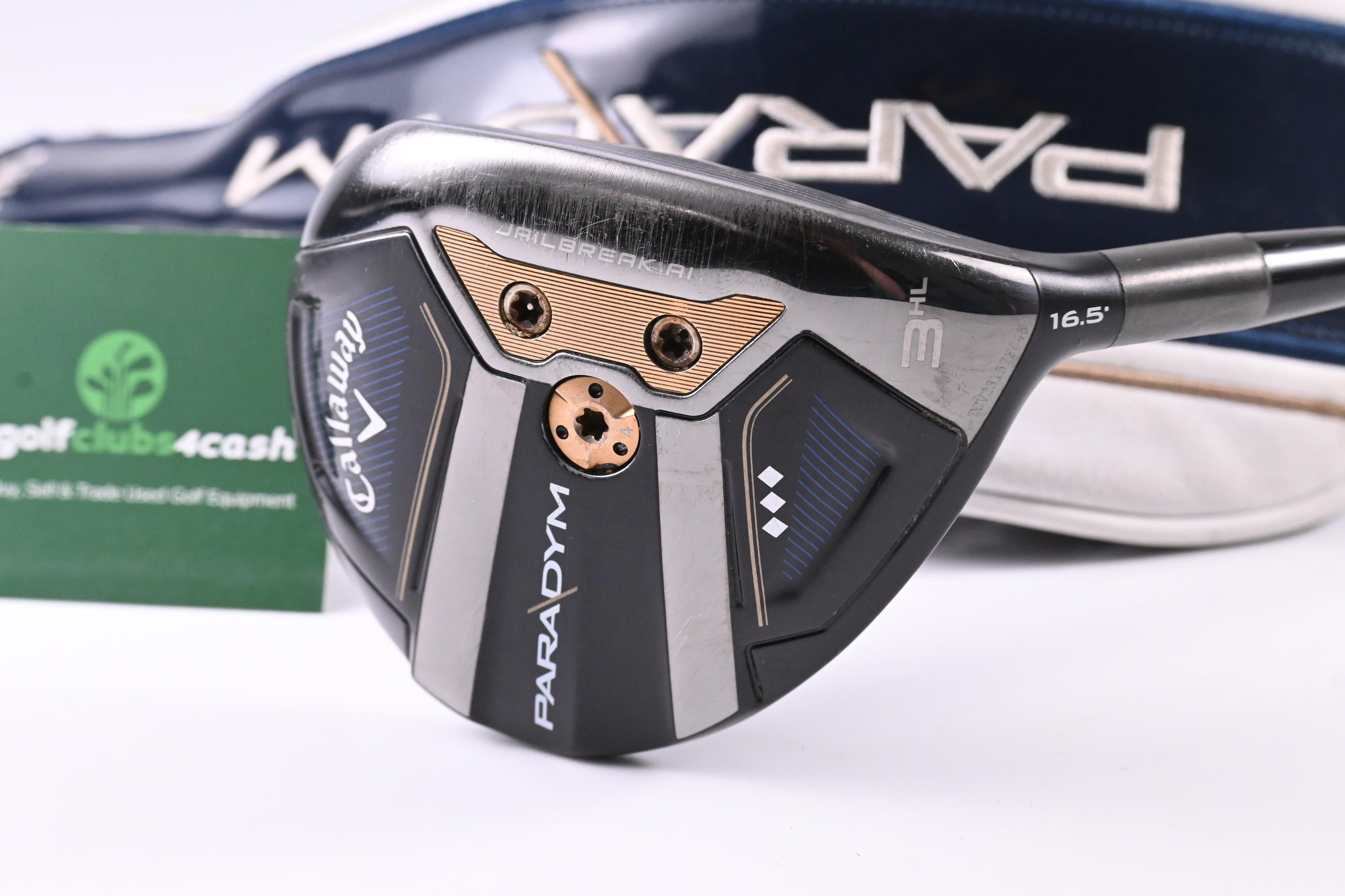 *Tour Issue* Callaway Paradym Triple Diamond #3HL Wood / 16.5 Degree / X-Flex Shaft
