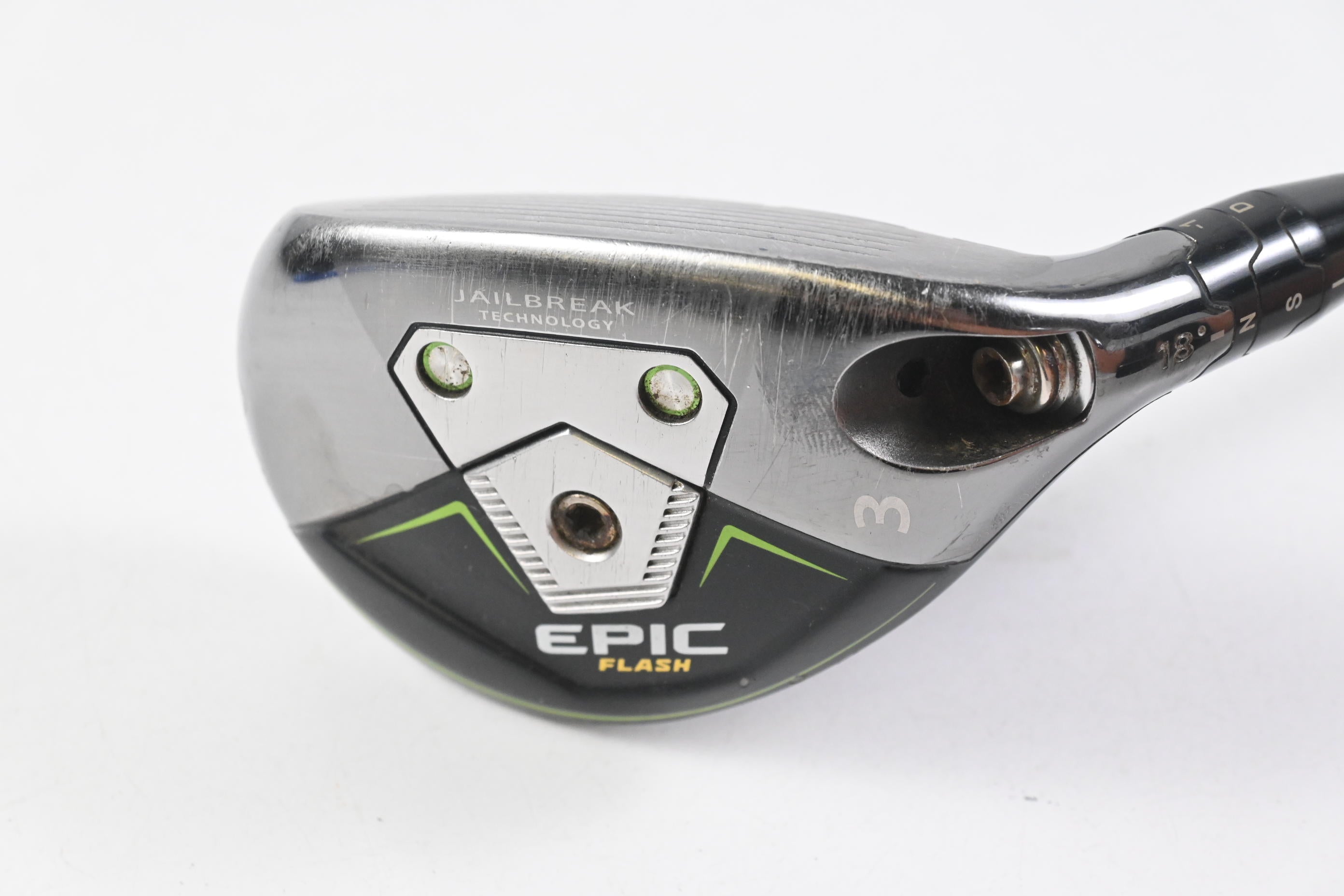 Callaway Epic Flash #3 Hybrid / 18 Degree / Regular Flex Tensei AV White 65 Shaft