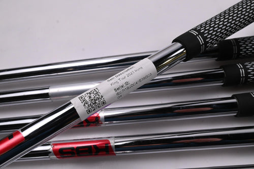 Cobra King Tour 2023 Irons / 4-PW+GW / Stiff Flex KBS $-Taper 120 Shafts
