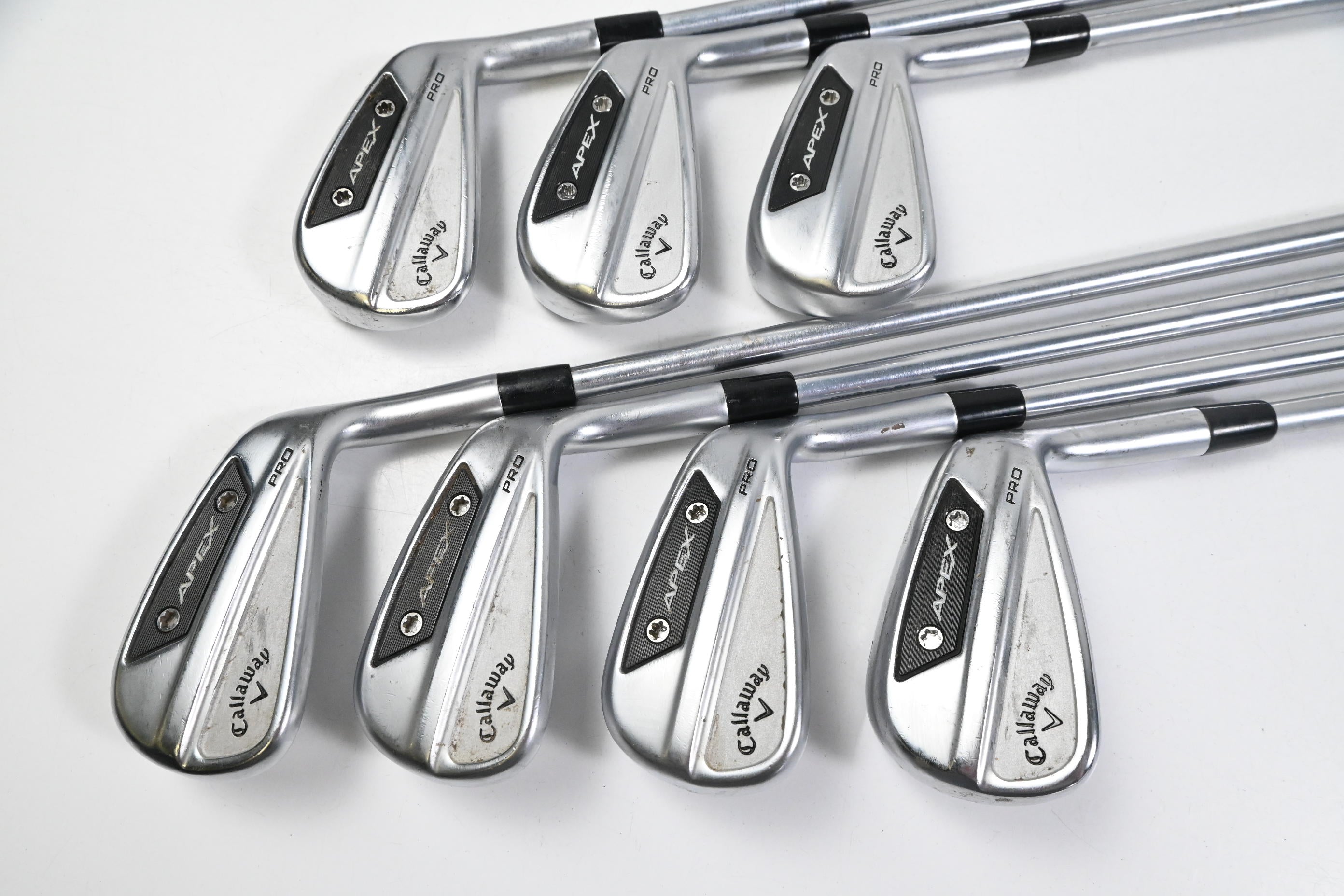 Callaway Apex Pro 24 Irons / 4-PW / Stiff Flex Project X L5 120 Shafts