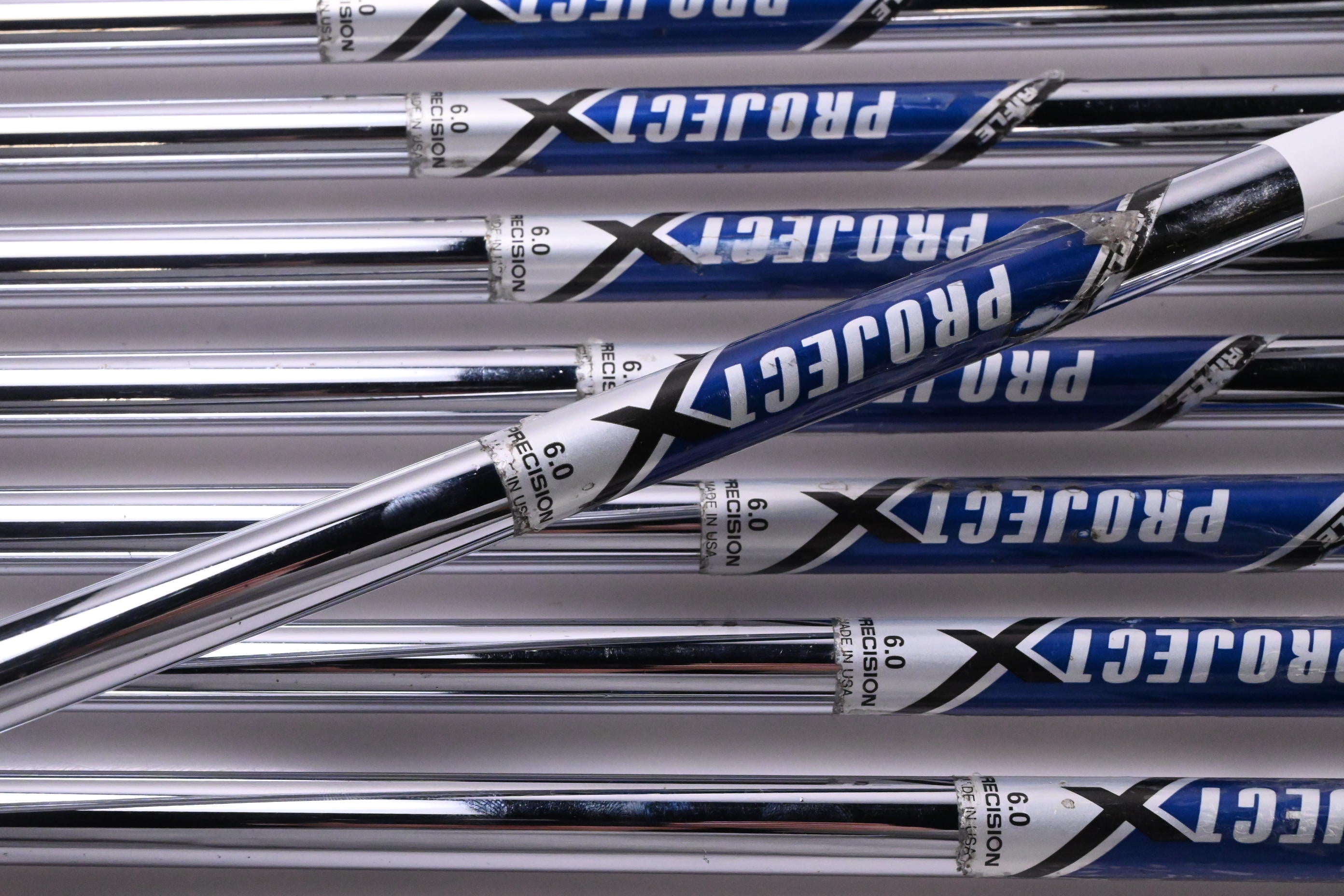 Mizuno MP-68 Irons / 3-PW / Stiff Flex Project X Shafts