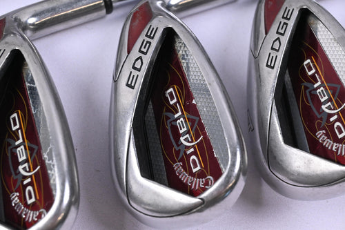 Callaway Diablo Edge Irons / 5-PW+GW+SW / Unilfex Callaway Diablo Shafts