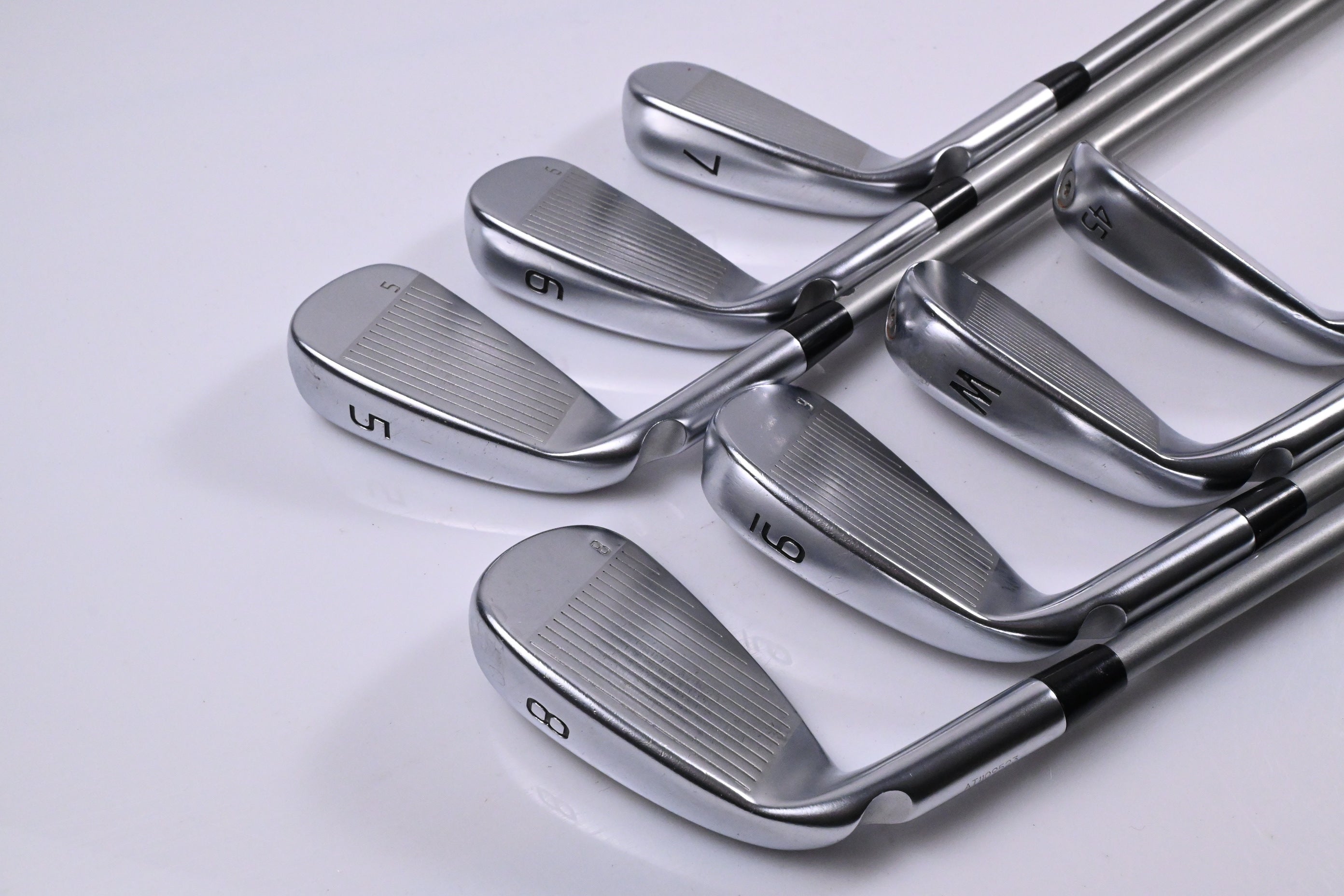 Ping G430 Irons / 5-PW+45 / Blue Dot / Senior Flex Ping Alta Quick 35 Shafts