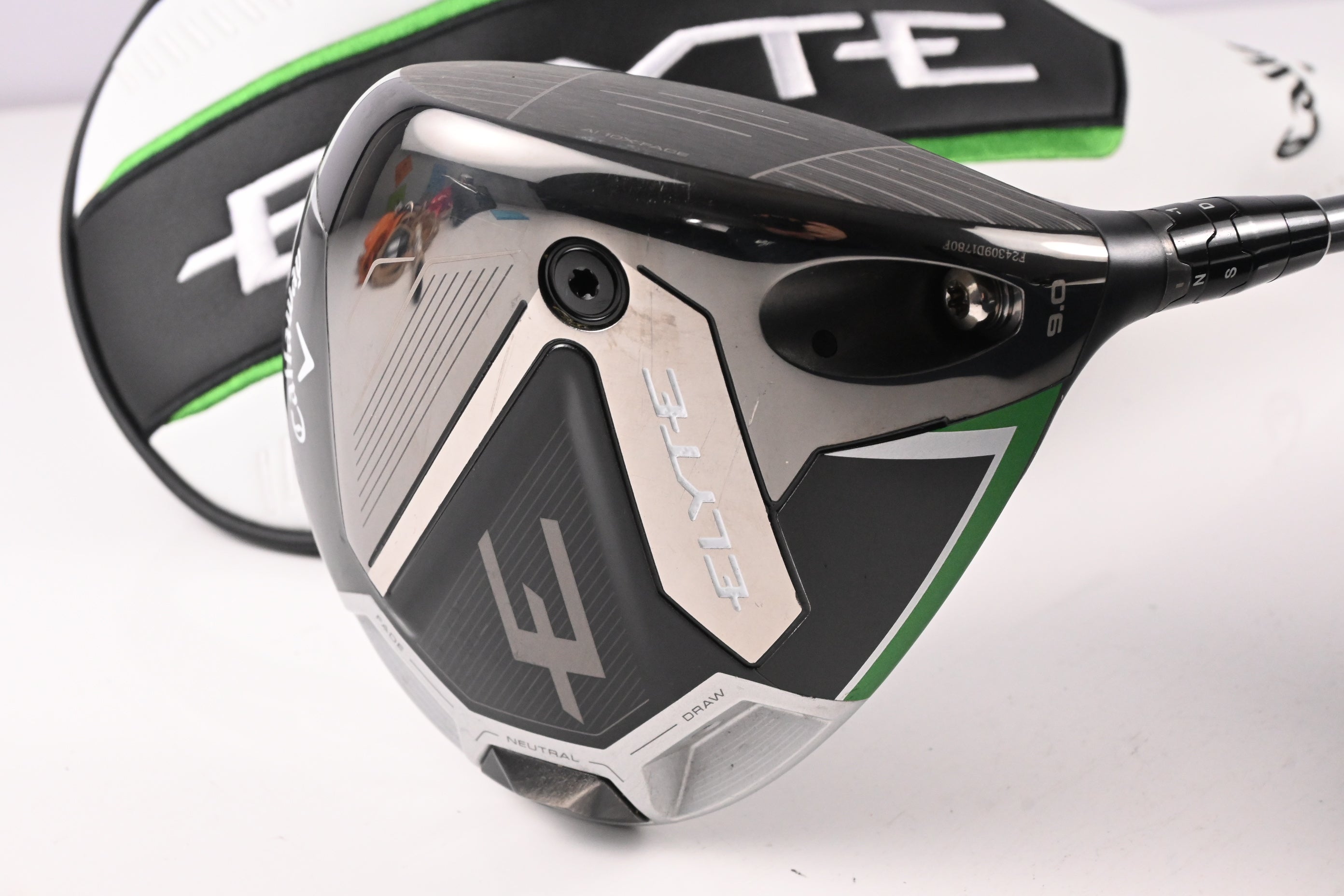 Callaway Elyte Driver / 9 Degree / Stiff Flex Denali Charcoal 50 Shaft