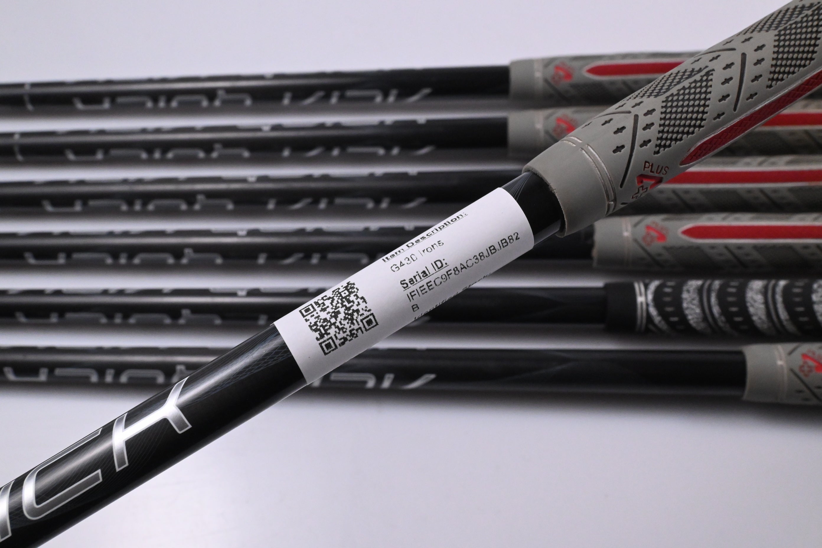 Ping G430 Irons / 5-PW+45 / Blue Dot / Senior Flex Ping Alta Quick 35 Shafts