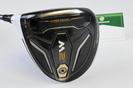Left Hand Taylormade M2 2016 Driver / 10.5 Degree / Stiff Flex Touch Tour 85