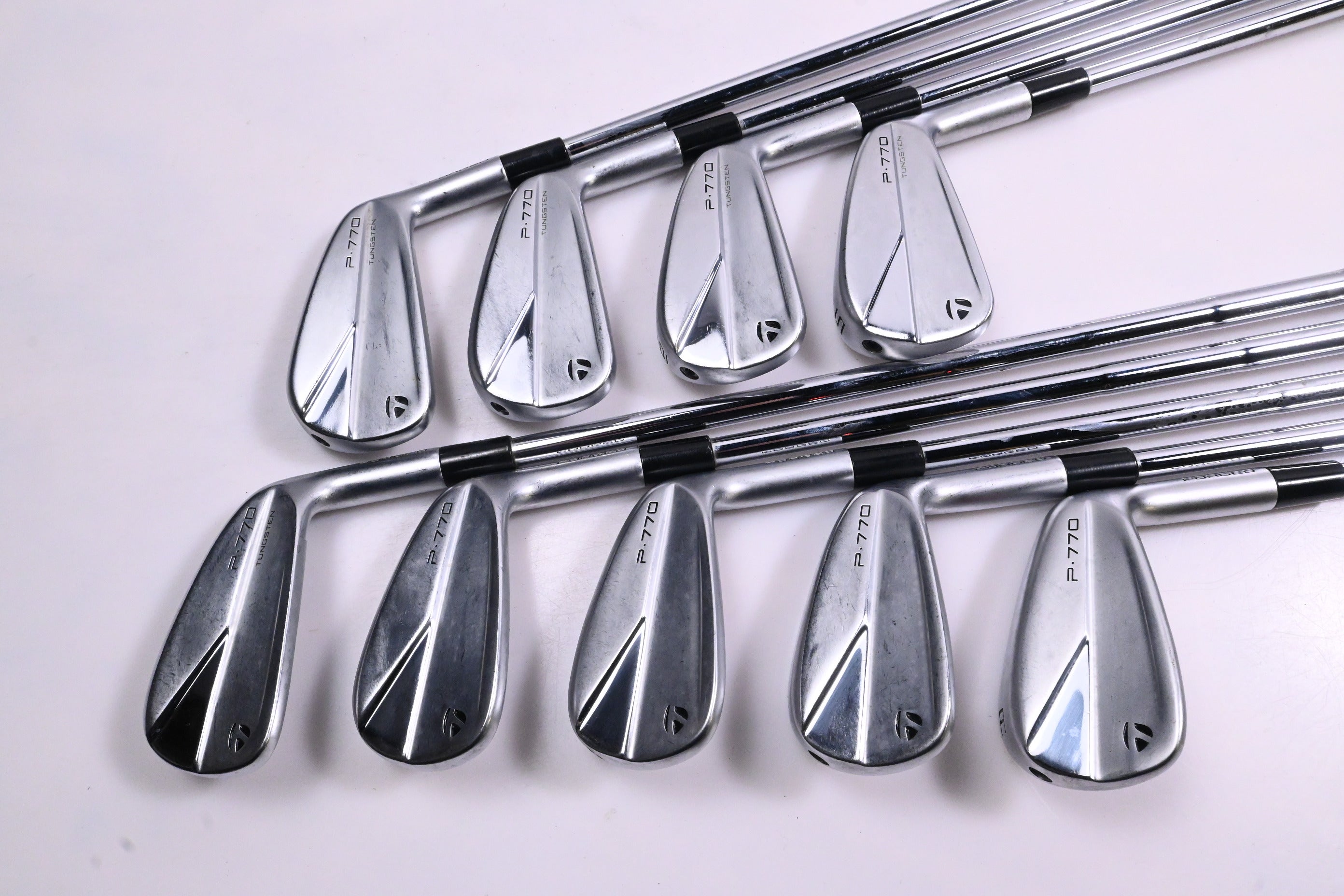 Taylormade P770 2023 Irons / 3-PW+GW / X-Flex Dynamic Gold X100 Shafts
