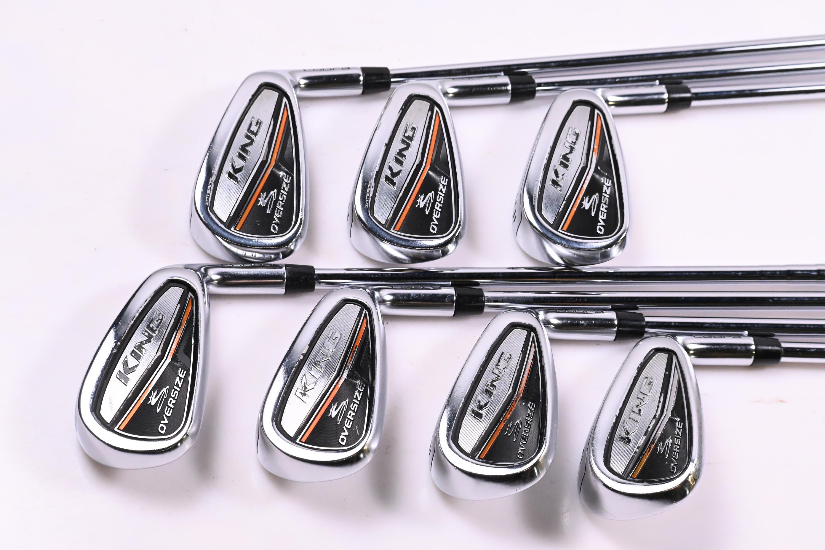 Cobra King Oversize Irons / 4-PW / Stiff Flex XP 85 S300 Shafts