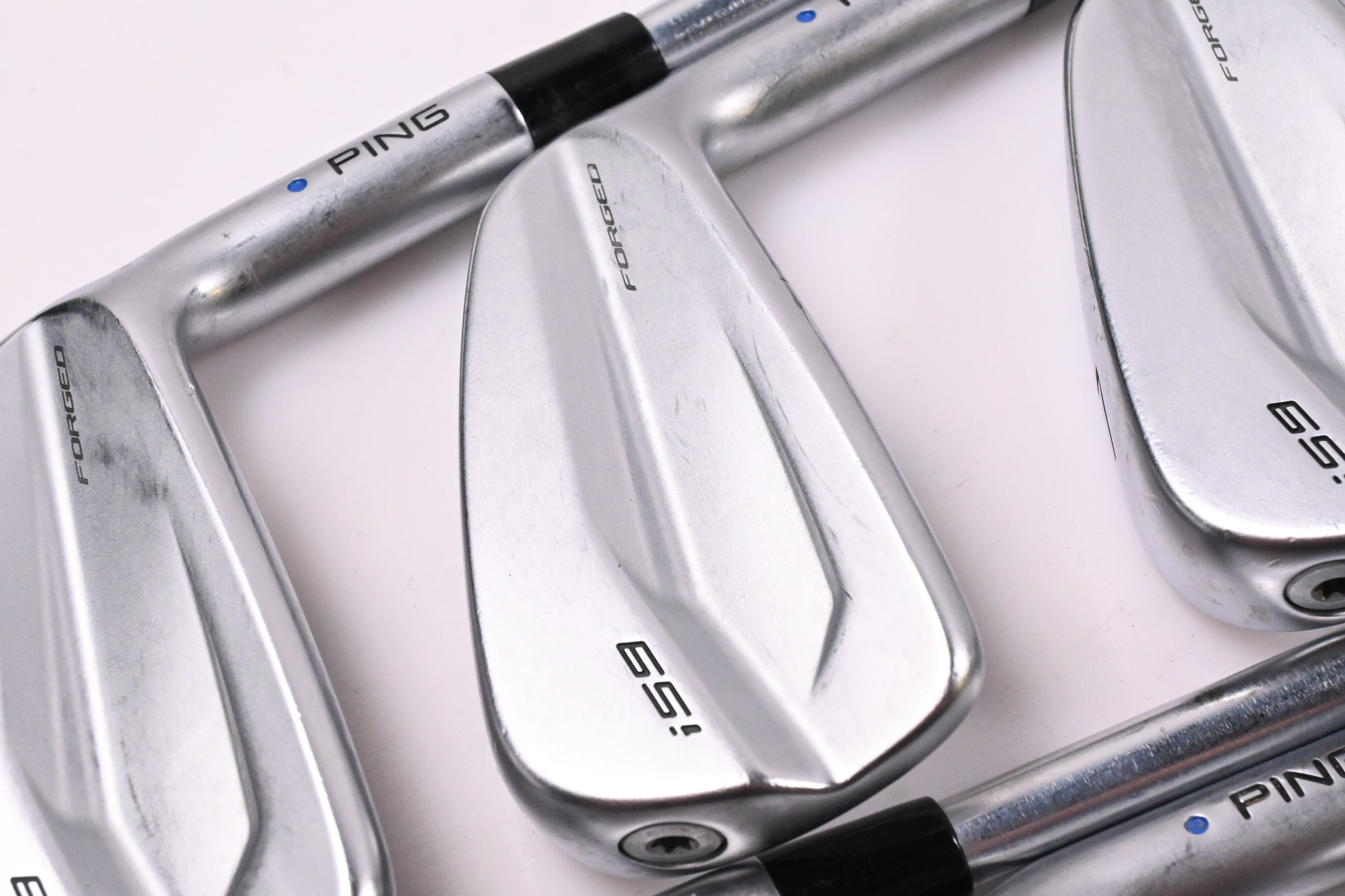 Ping i59 Irons / 5-PW / Blue Dot / Stiff Flex Project X LS 120 Shafts
