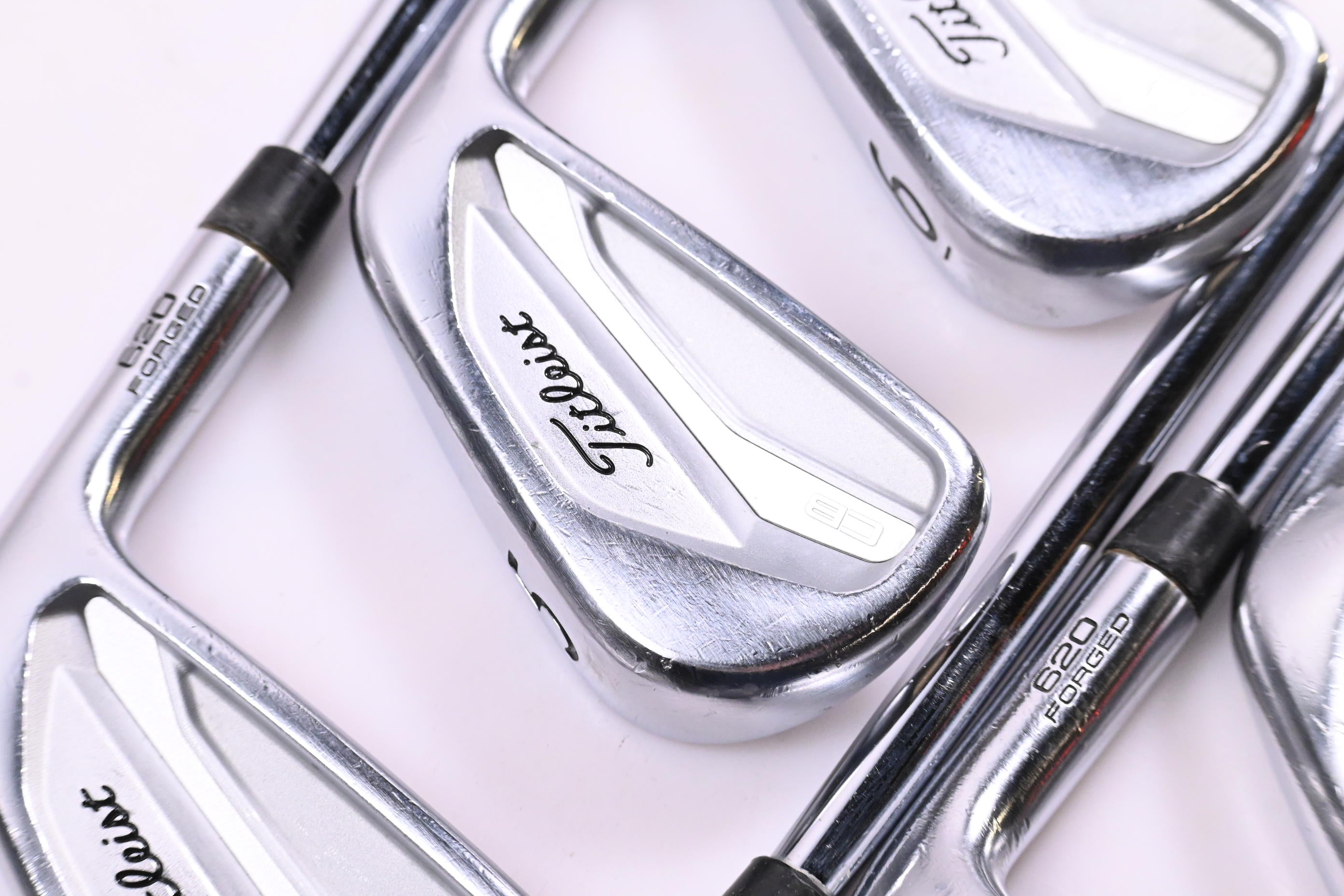Titleist CB 620 Irons / 4-PW / X-Flex Steel Shafts
