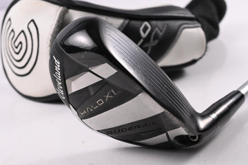 Cleveland Halo XL Hy-Wood #4 Hybrid / 21 Degree / Senior Flex Aldila Ascent Blue