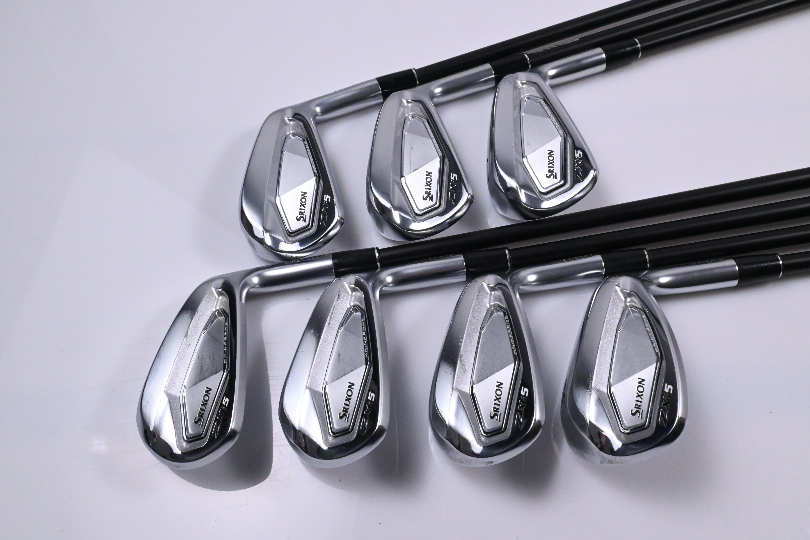 Srixon ZXi5 Irons / 5-PW+AW / Regular Flex KBS TGI 60 Shafts