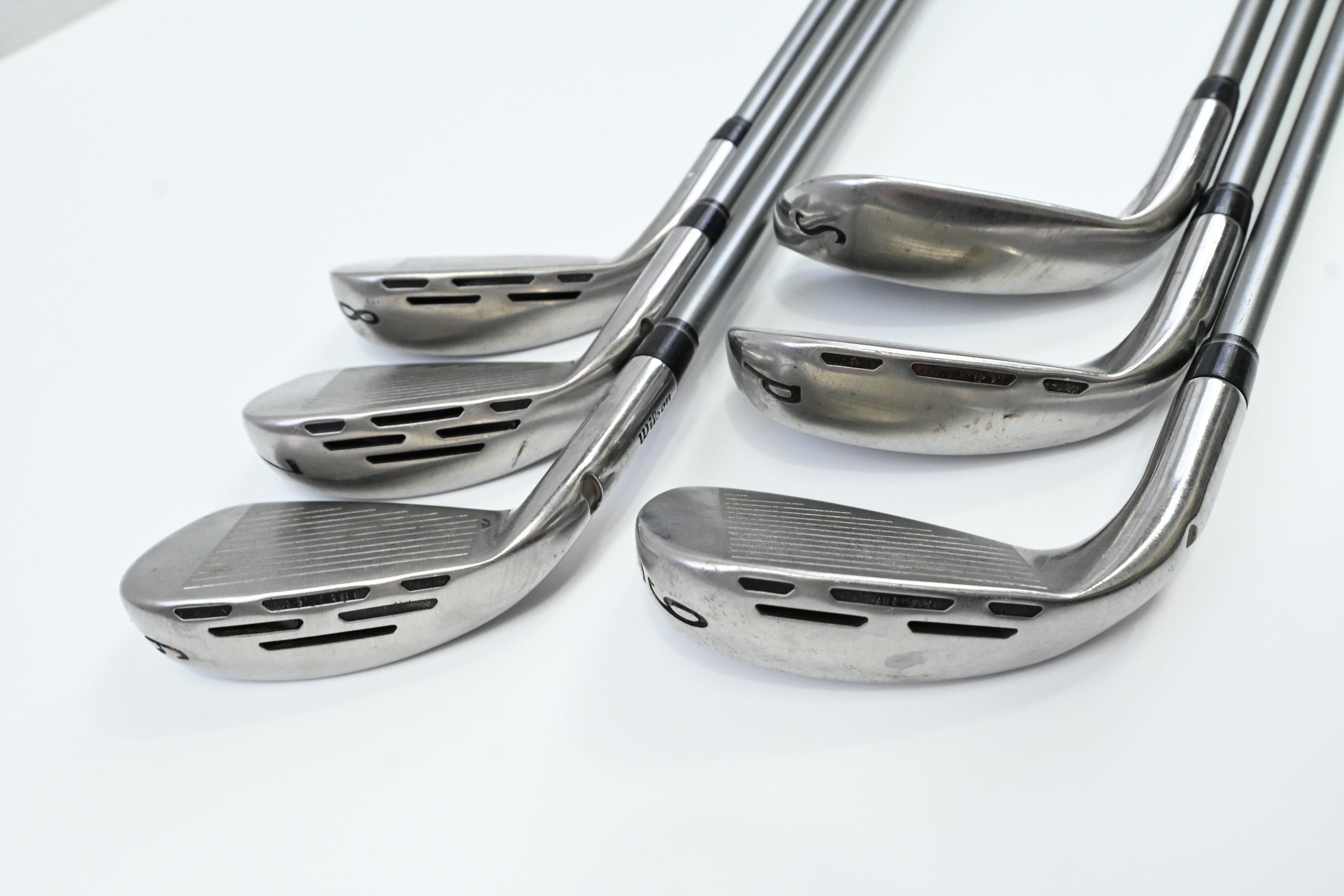 Ladies Wilson D7 Irons / 6-PW+SW / Ladies Flex UST Recoil 450 Shafts