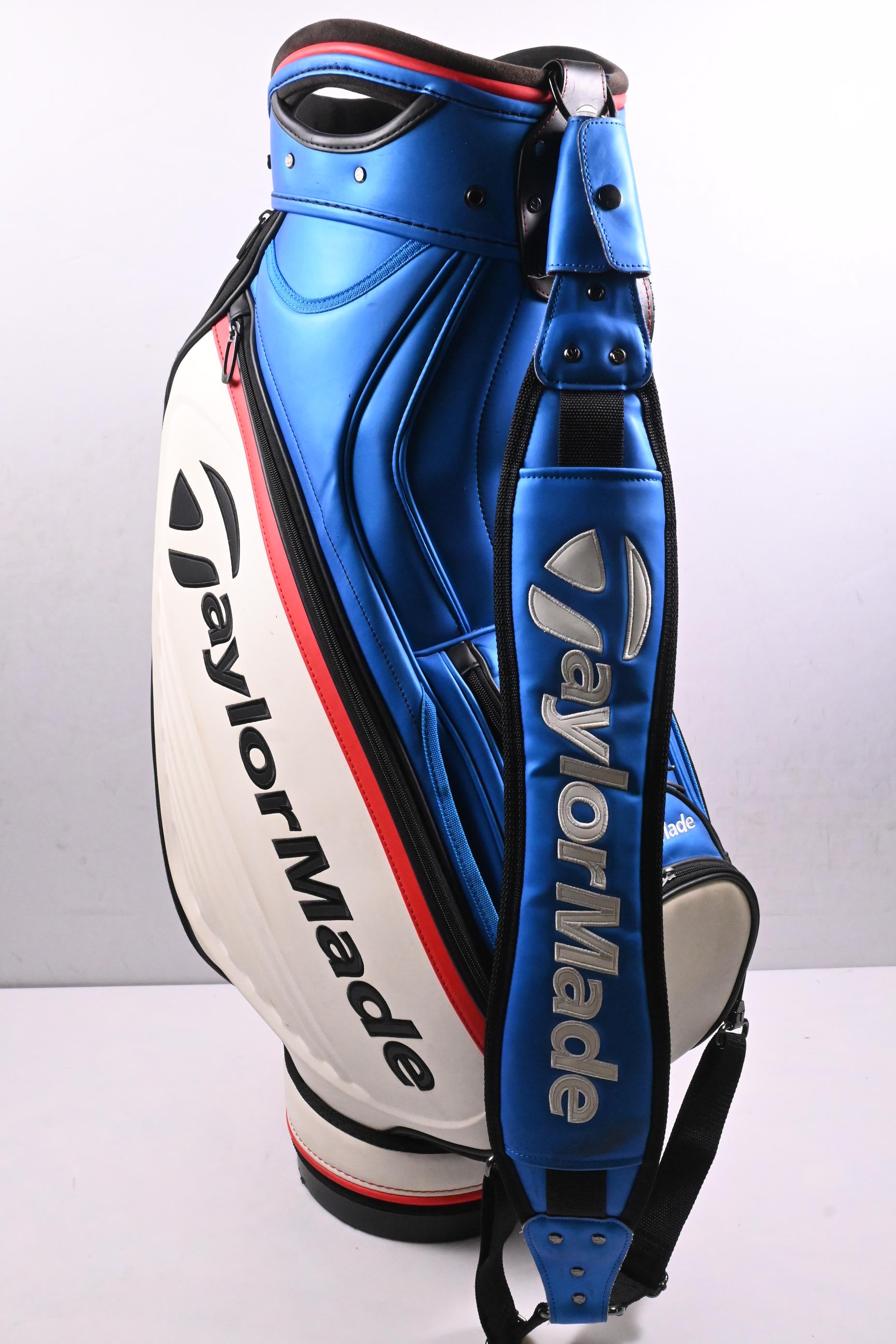 Taylormade 2018 Tour Bag / 6-Way Divider / White, Blue