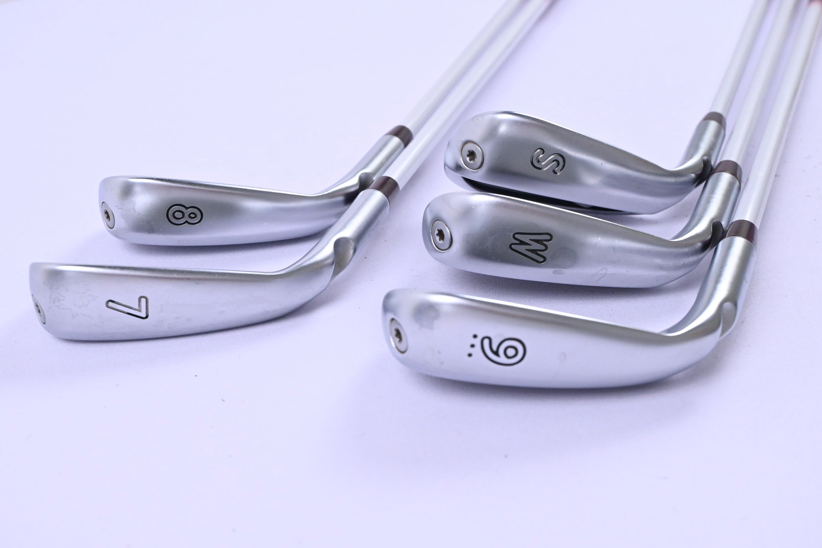 Ladies Ping G Le2 Irons / 7-SW / Red Dot / Ladies Flex Ping ULT 240 Shafts