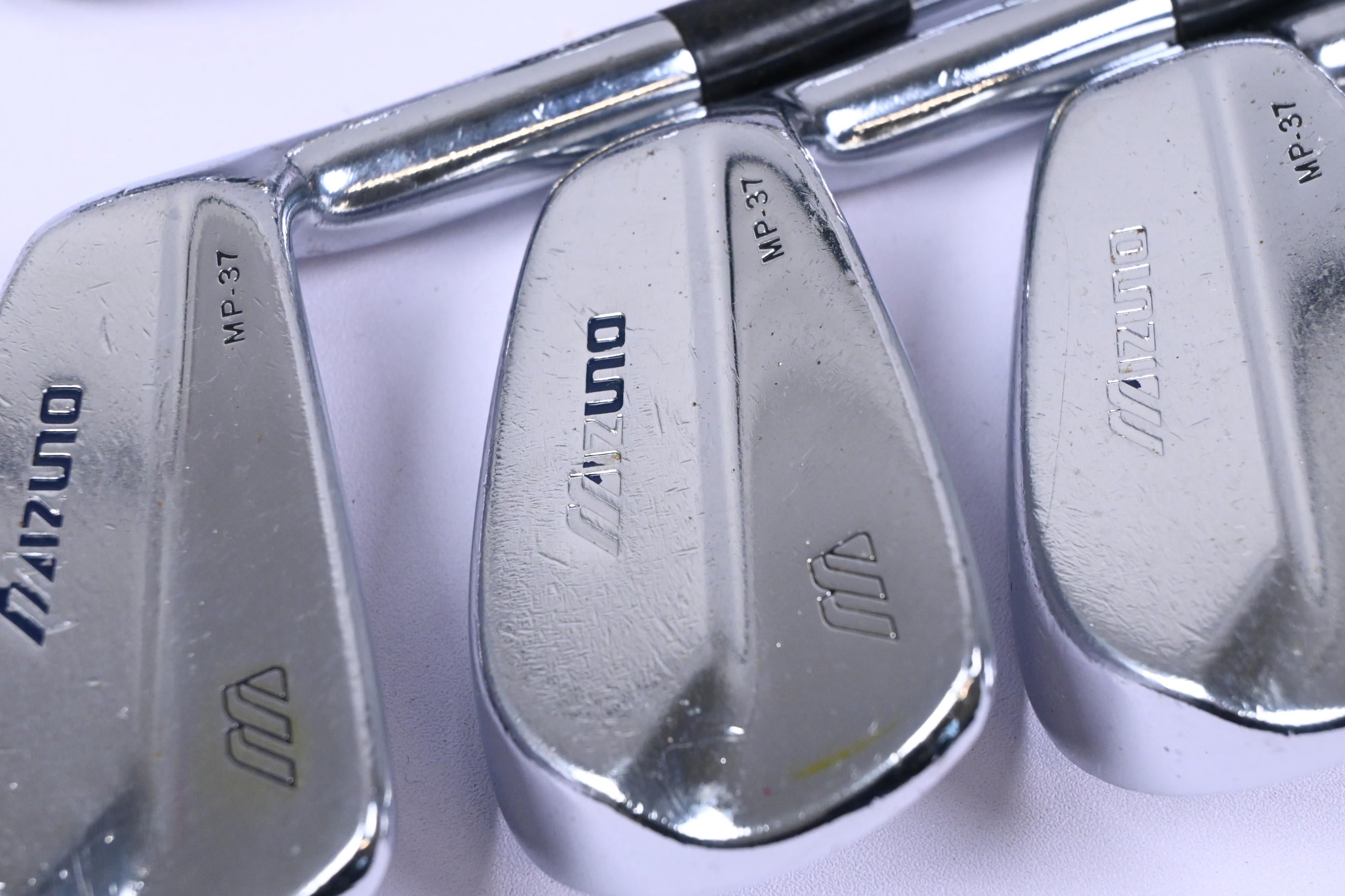 Mizuno MP-37 Irons / 3-PW / Regular Flex Rifle Precision Shafts