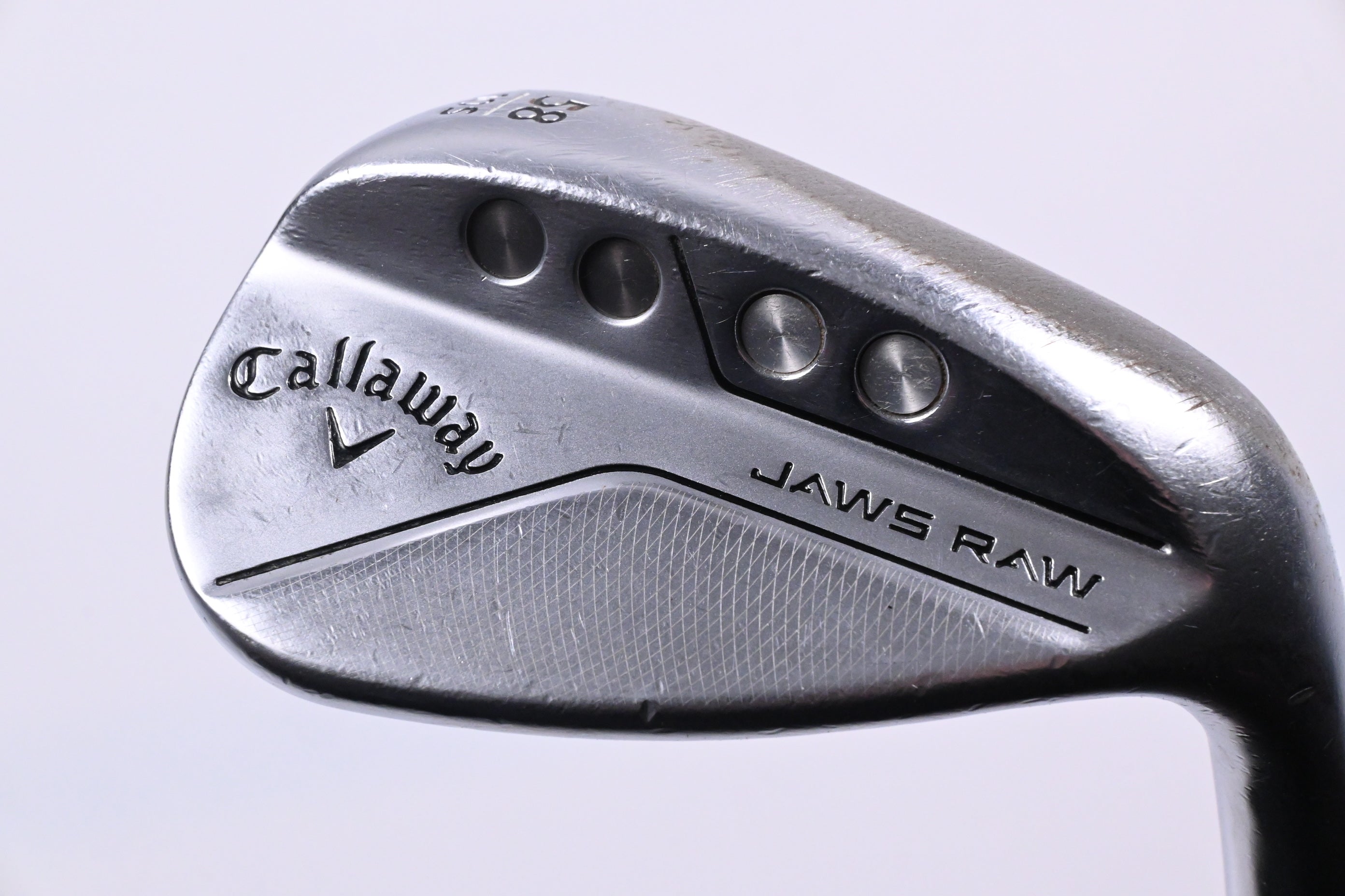 Callaway Jaws Raw Lob Wedge / 58 Degree / Wedge Flex Dynamic Gold Spinner