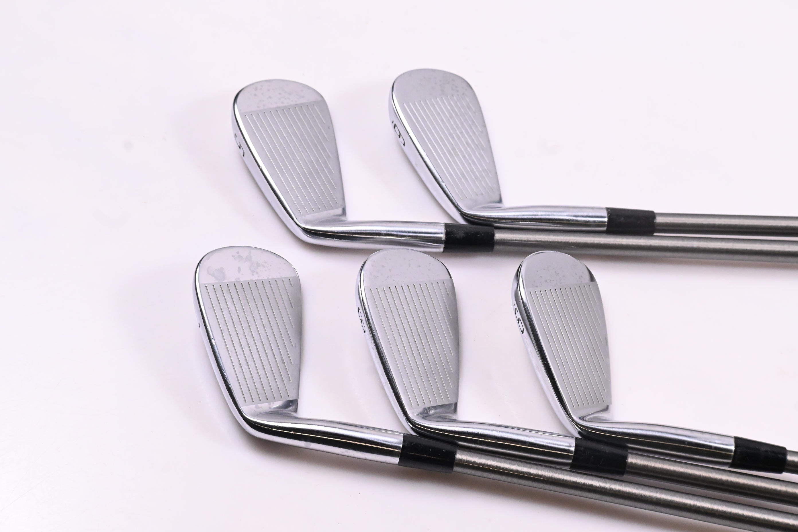 Mizuno Pro 221 Irons / 5-9i / Stiff Flex Steelfiber i110 cw Shafts