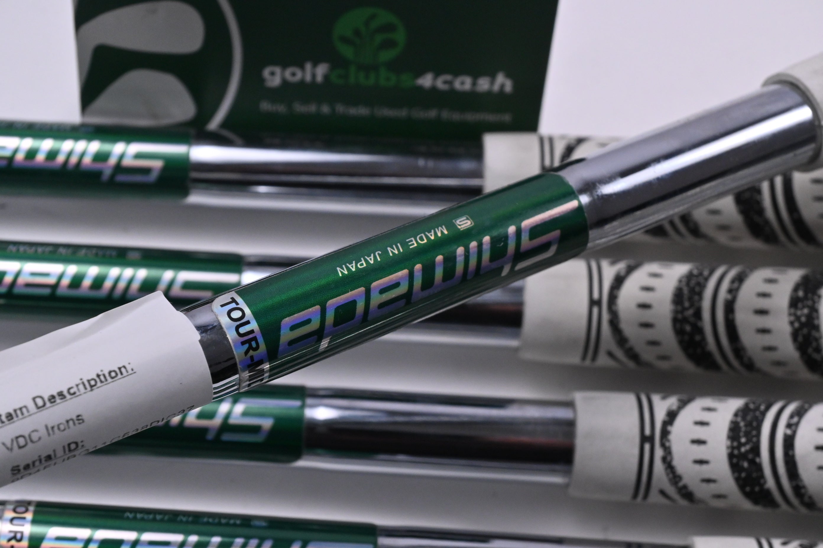 Vega VDC Irons / 4-PW / Stiff Flex Shimada Tour-Mid Shafts