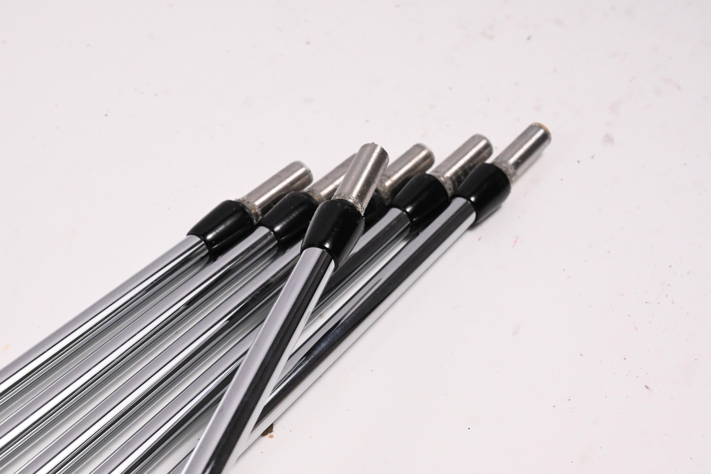 True Temper AMT Black Iron Shafts / Stiff Flex / Set of 6 / .355" Tip