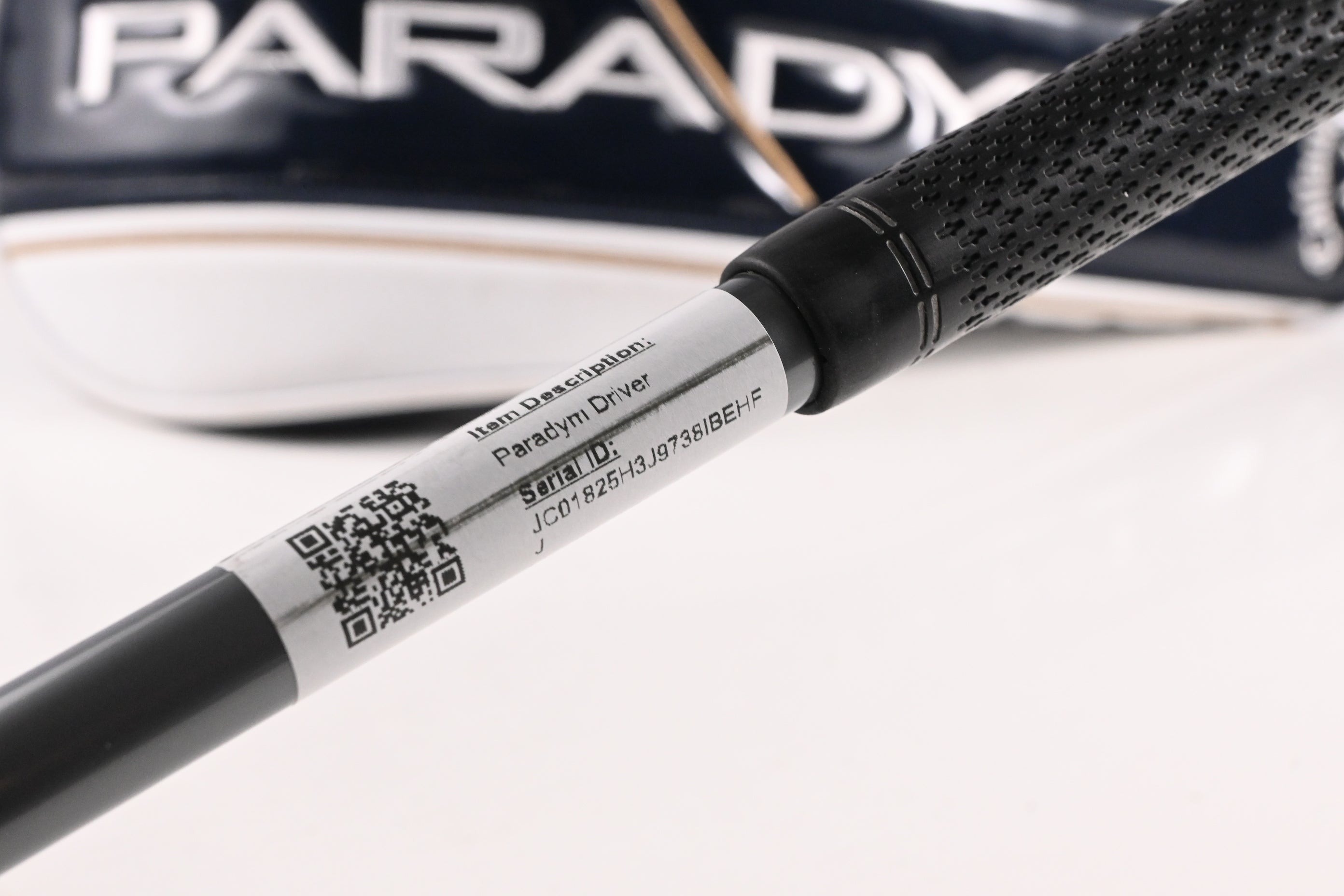 Callaway Paradym Driver / 9 Degree / Stiff Flex HZRDUS Silver 60 Shaft