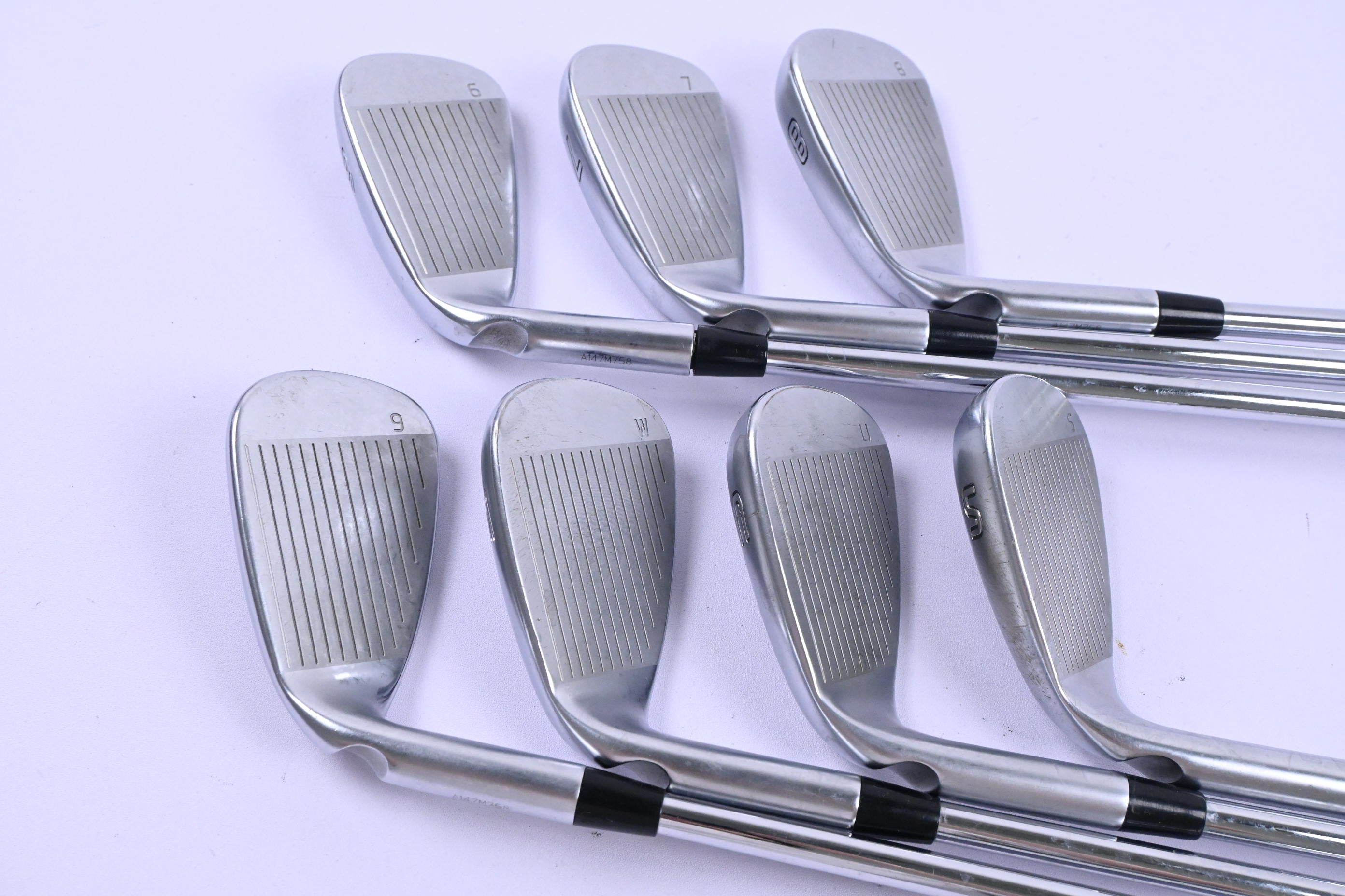 Ping G425 Irons / 6-PW+GW+SW / Blue Dot / Regular Flex Ping AWT 2.0 Shafts