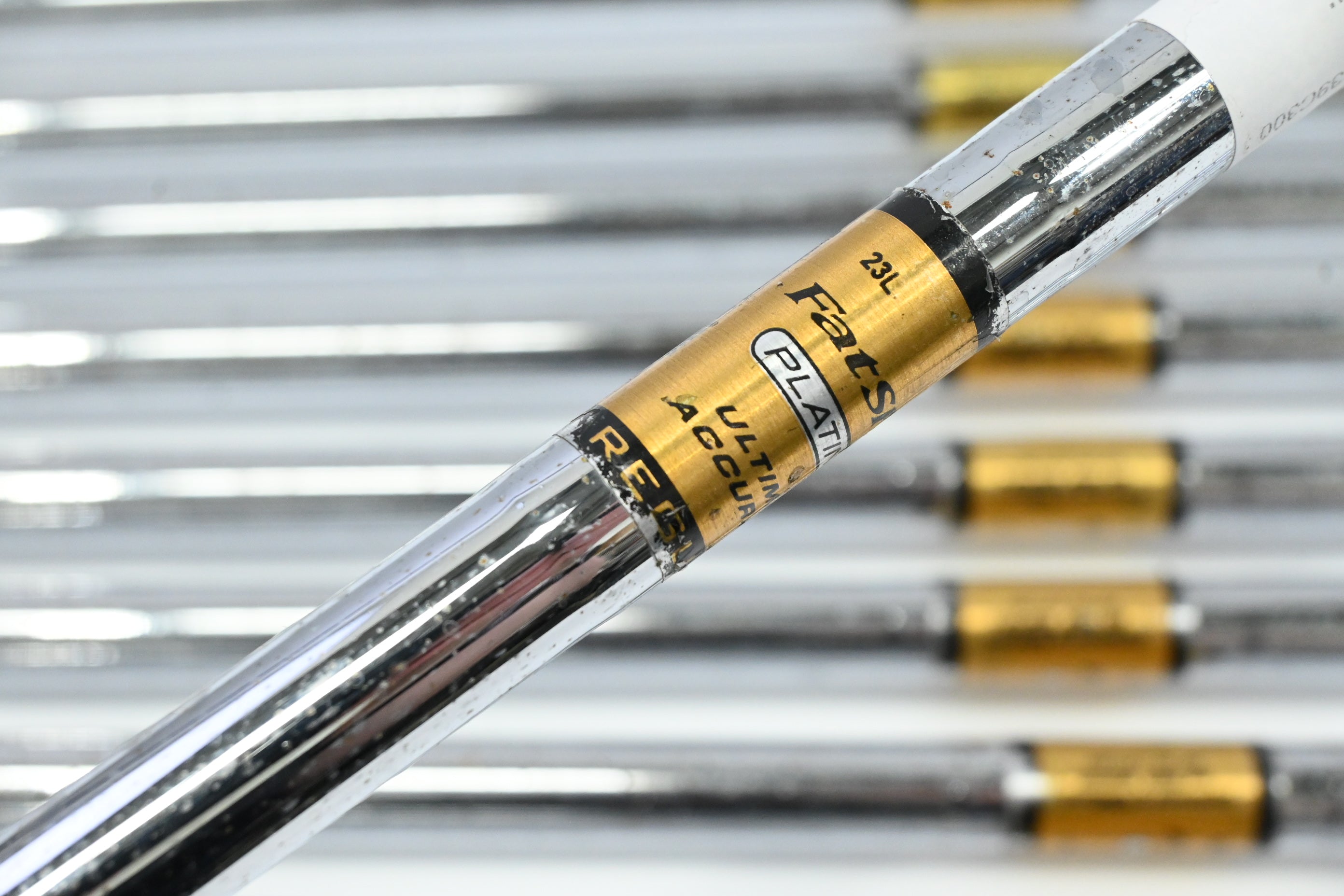 Wilson Fat Shaft Irons / 3-PW+SW / Regular Flex Wilson Fatshaft Platinum Shafts