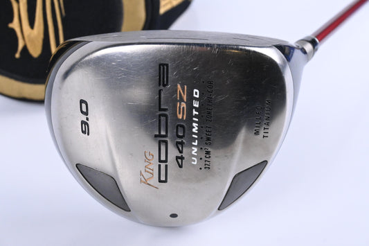 Cobra King SZ Driver / 9 Degree / Stiff Flex Graphite Design YS-5.1 55 Shaft