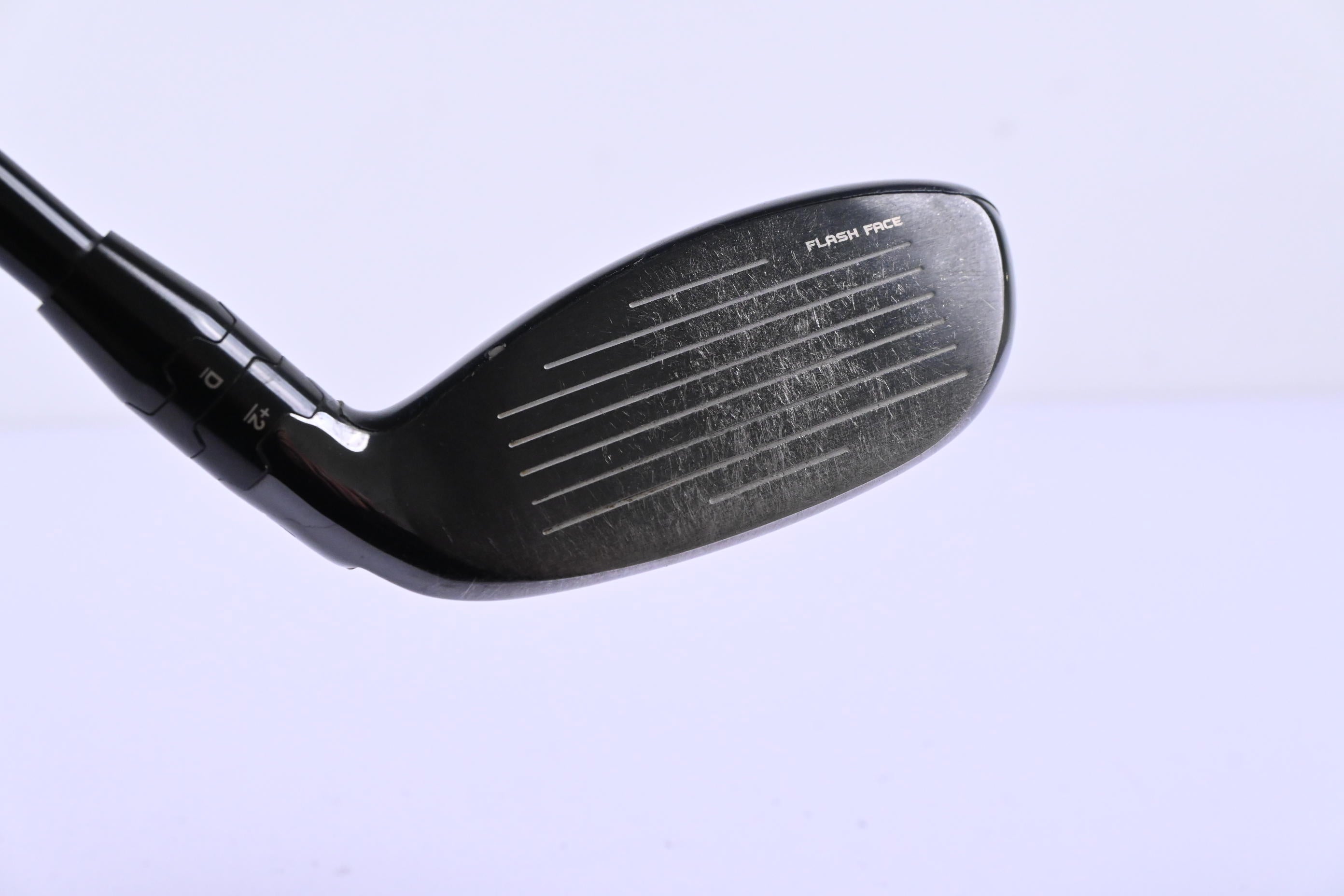 Left Hand Callaway Epic Flash #4 Hybrid / 21 Degree / Stiff Flex AV Raw White 90