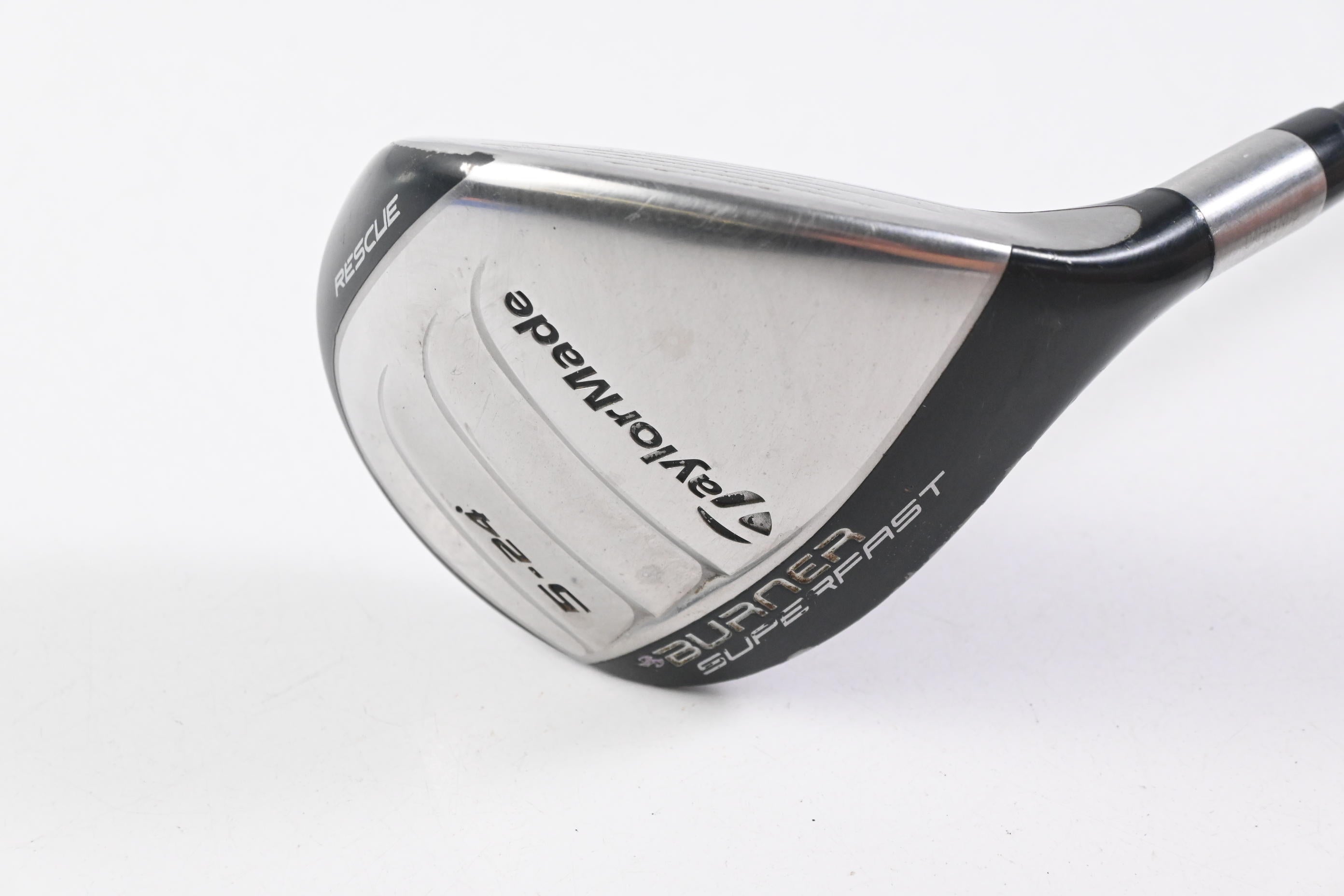 Ladies Taylormade Burner Superfast #5 Hybrid / 24 Degree / Ladies Flex Reax 50