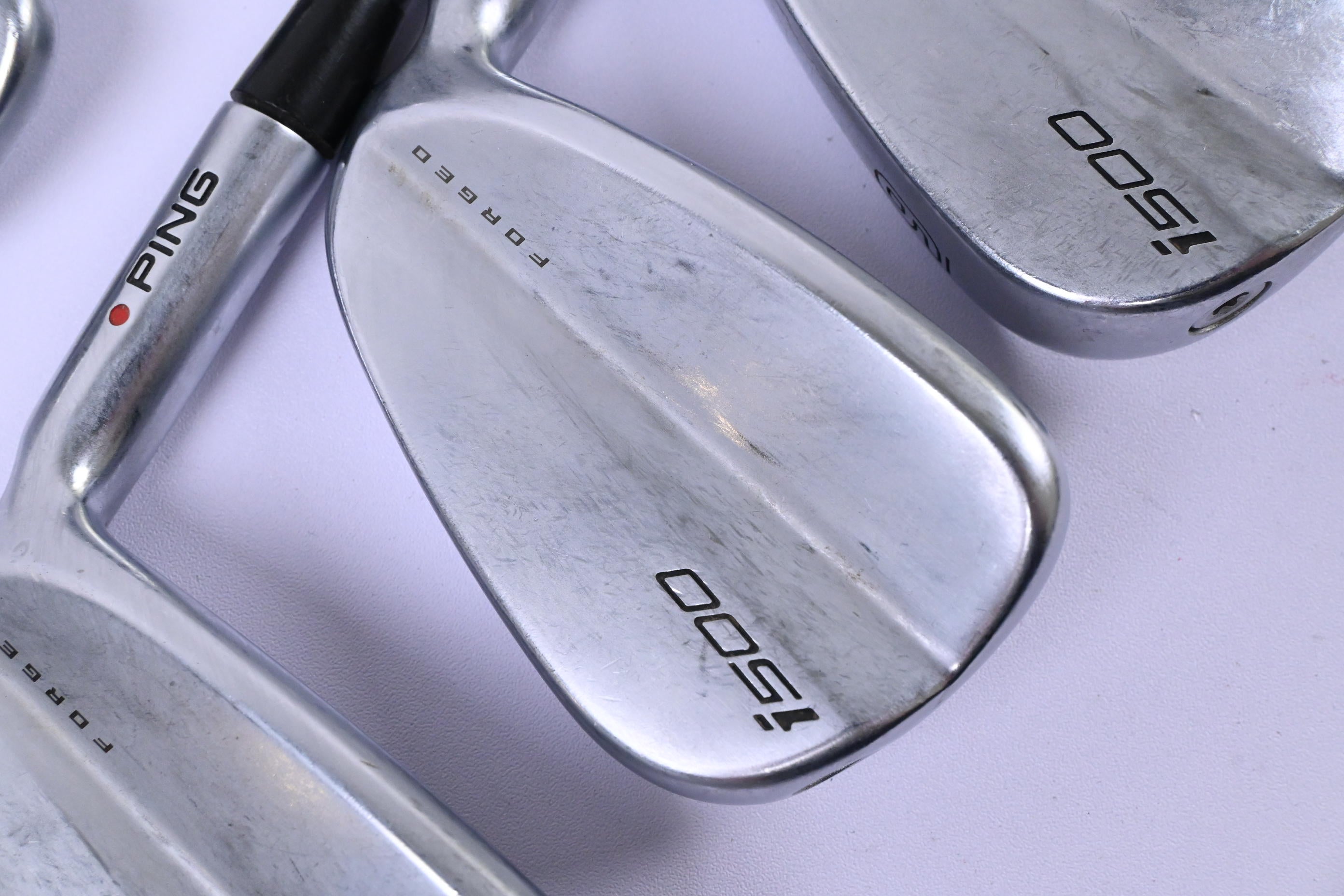 Ping i500 Irons / 4-PW / Red Dot / Senior Flex Ping TFC 80i Shafts