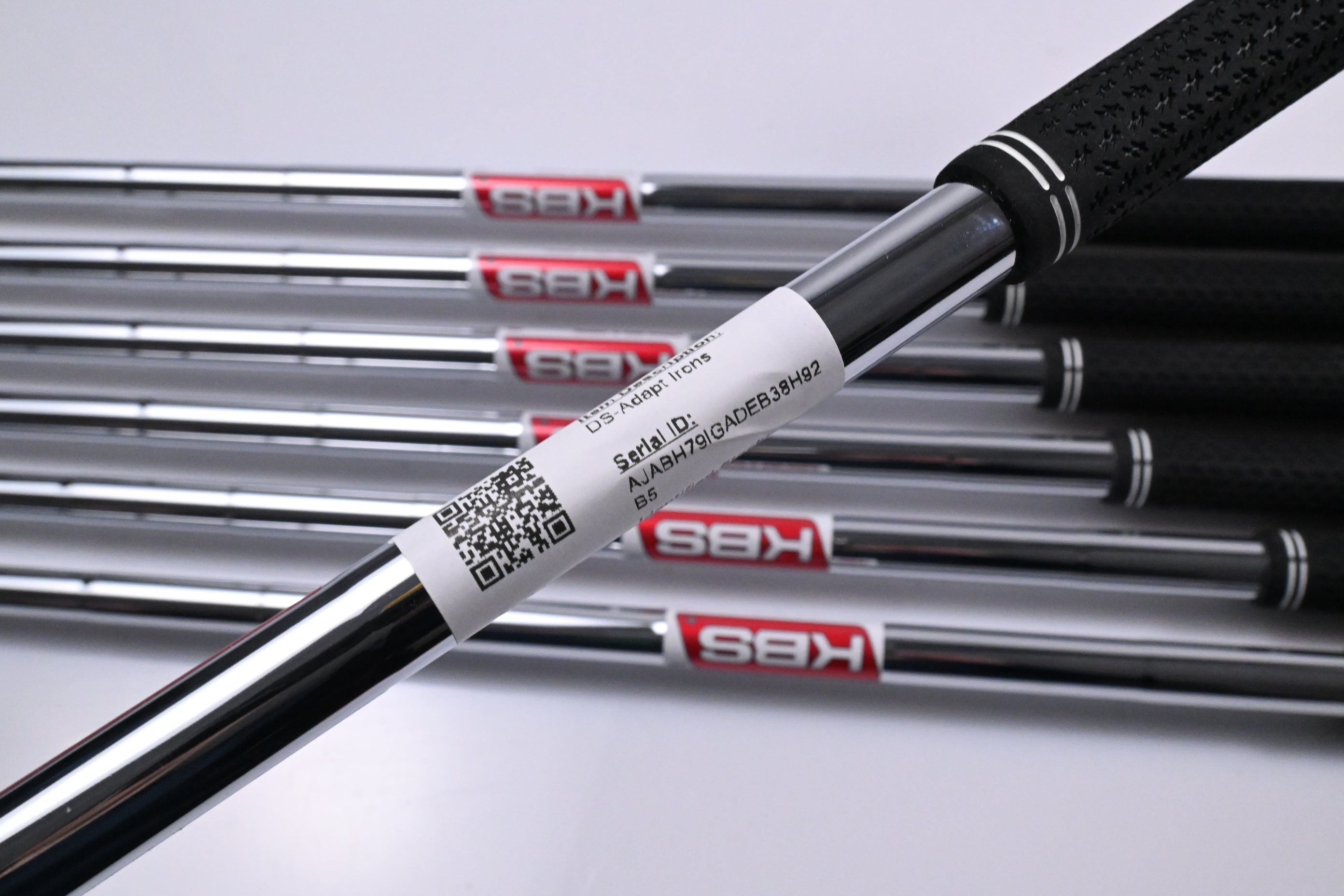 Cobra DS-Adapt Irons / 4-PW / Stiff Flex KBS Tour Lite Shafts