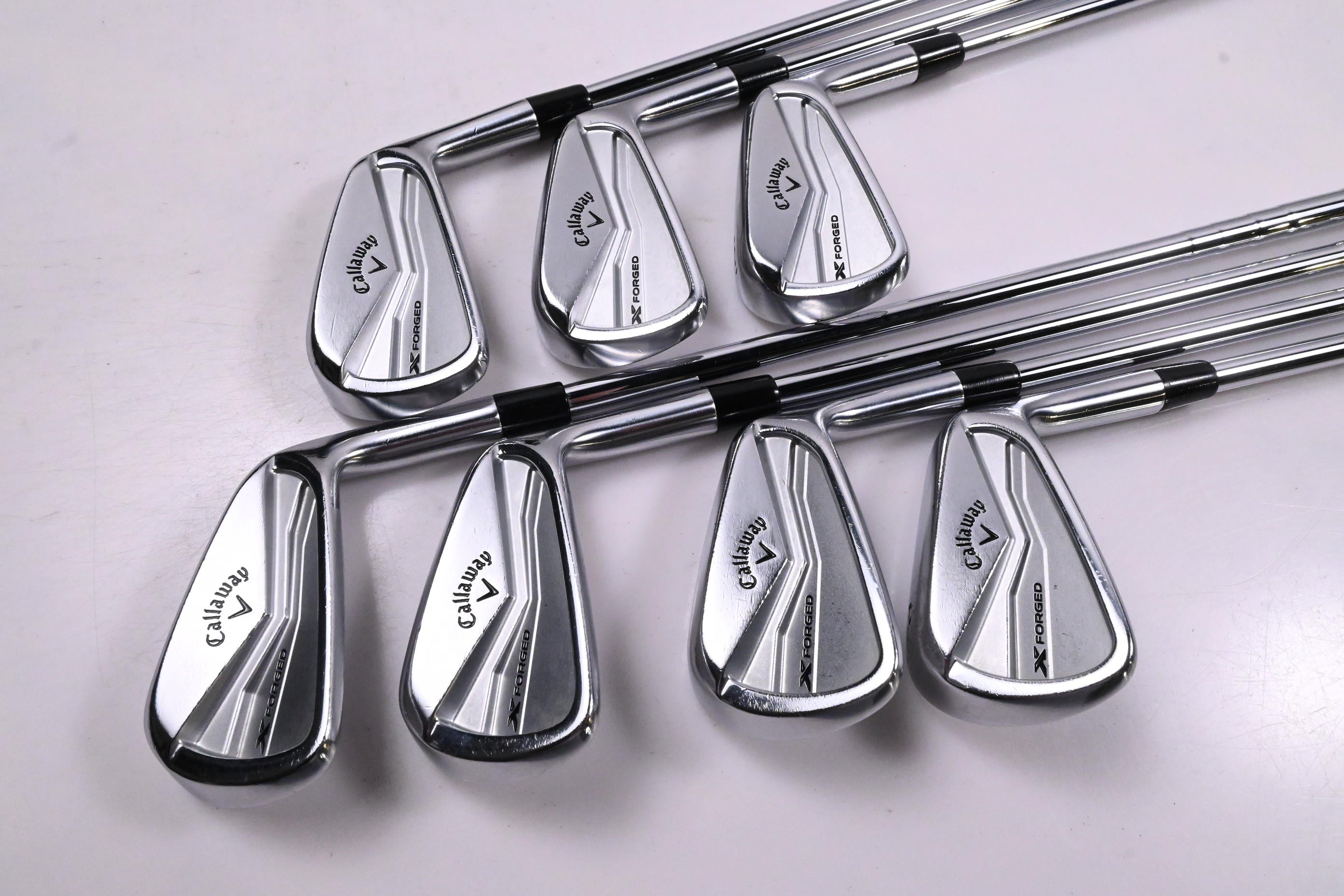 Callaway X Forged 2025 Irons / 4-PW / Stiff Flex AMT Black S300 Shafts