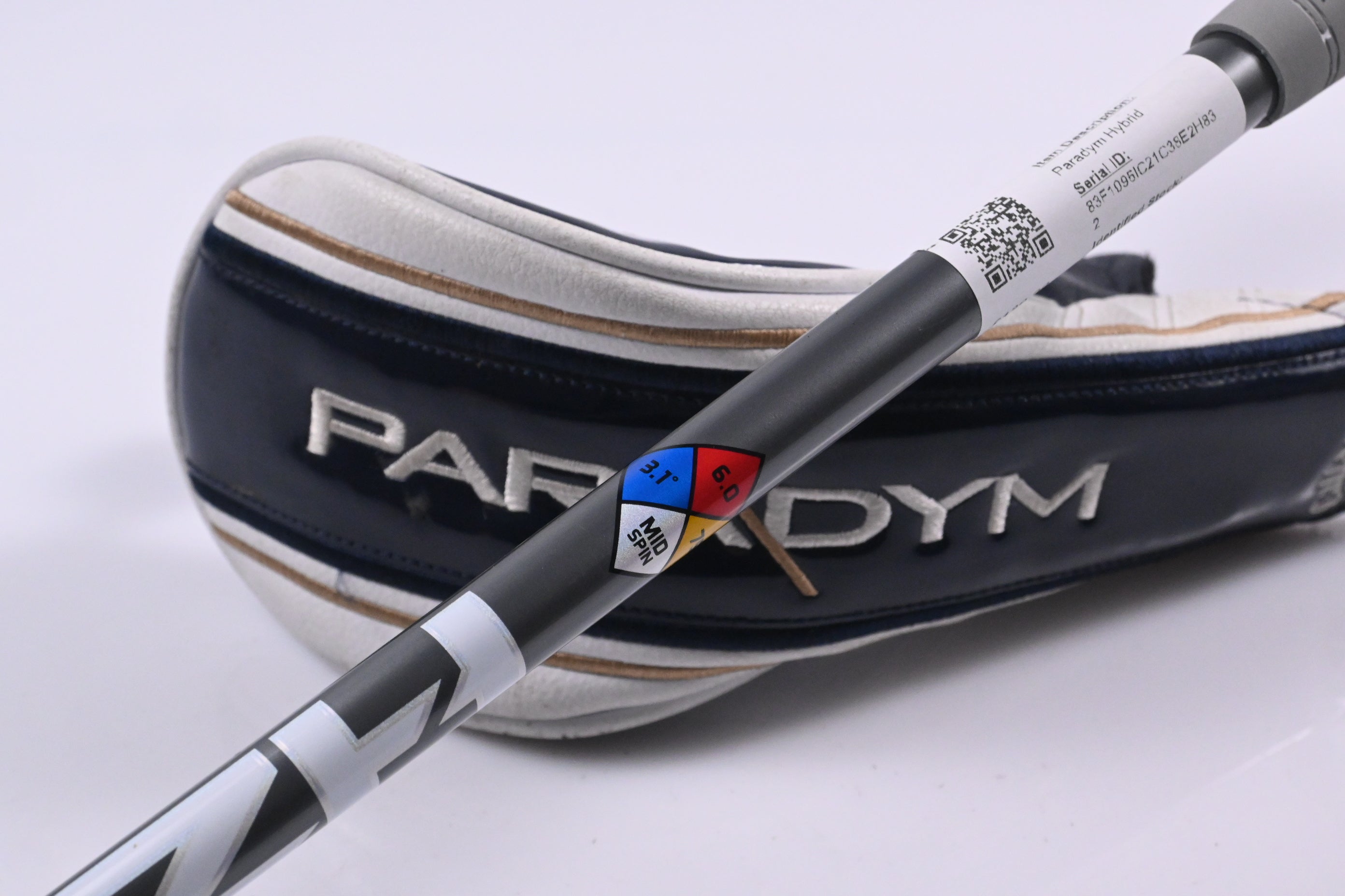 Callaway Paradym #3 Hybrid / 18 Degree / Stiff Flex HZRDUS Gen4 Silver 75 Shaft