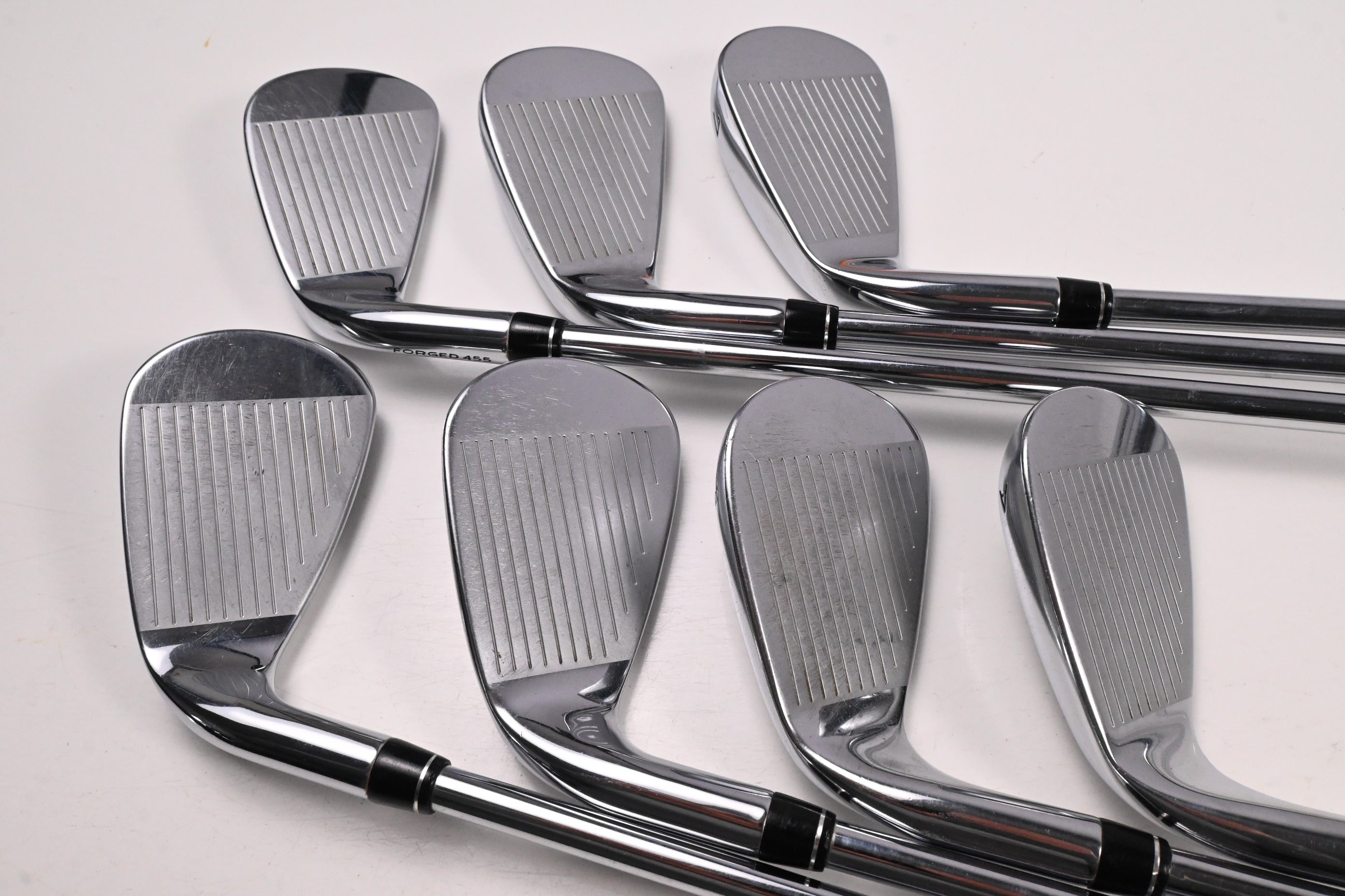 Callaway Paradym X Irons / 5-PW+AW / Stiff Flex Rifle Tour Flighted 105 Shafts