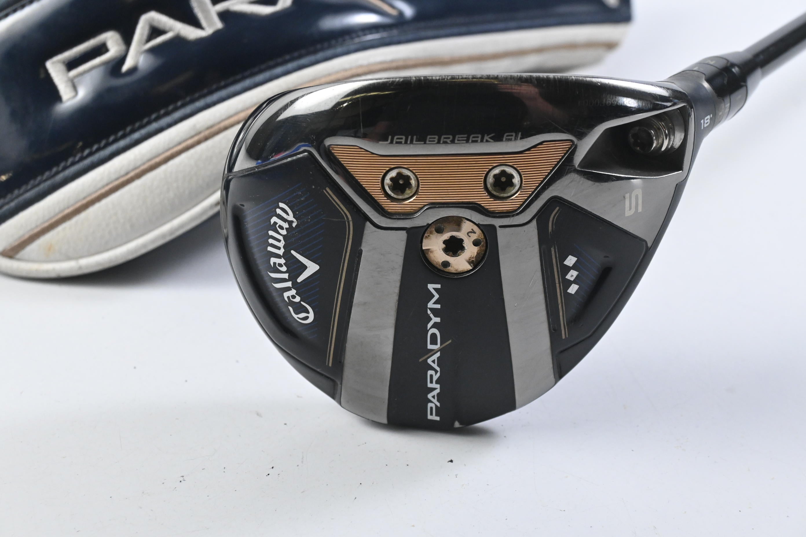 Callaway Paradym Triple Diamond #5 Wood / 18 Degree / Stiff Flex Denali Black 70