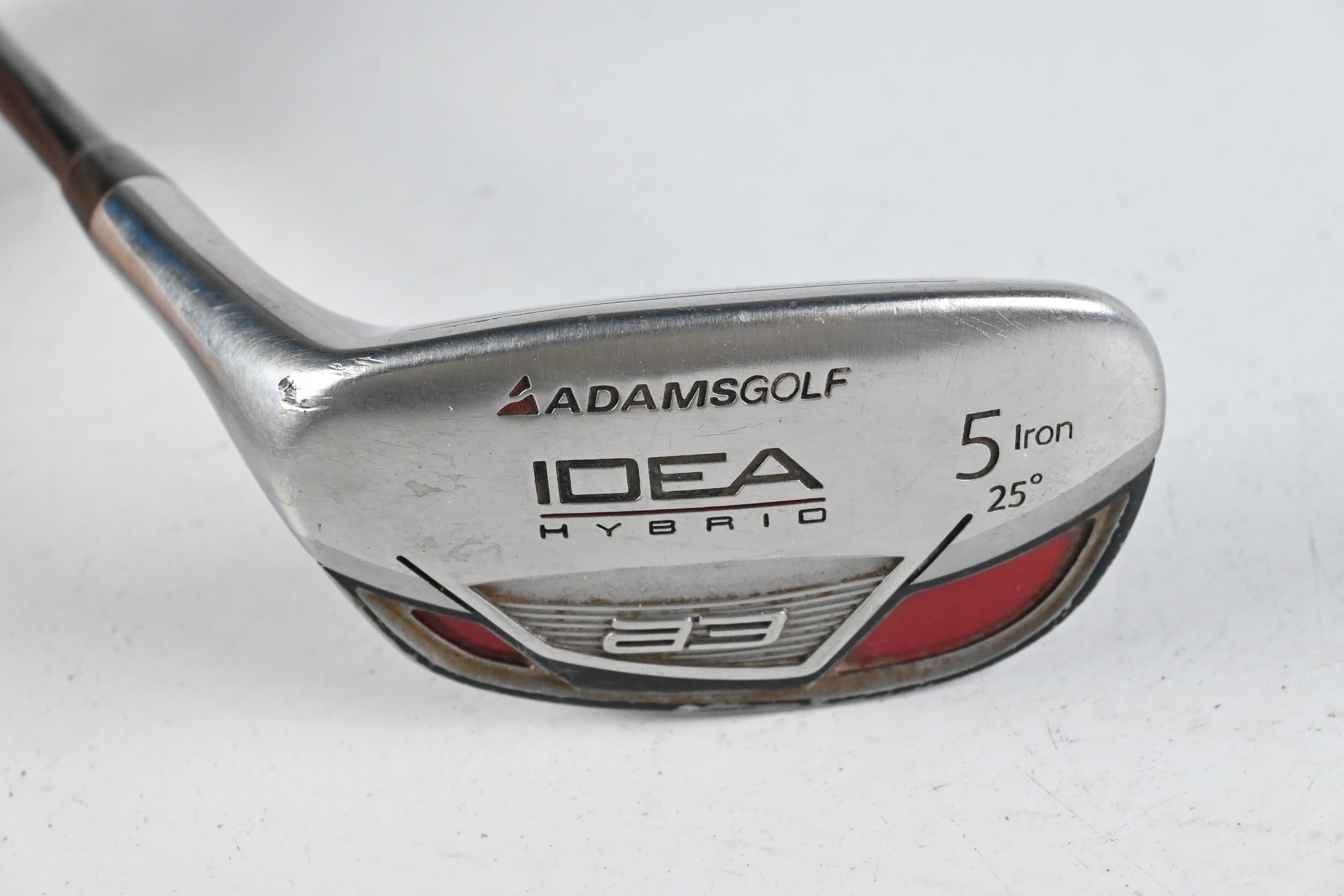 Left Hand Adams Idea A3 OS #5 Iron / 25 Degree / Regular Flex ProLaunch Red