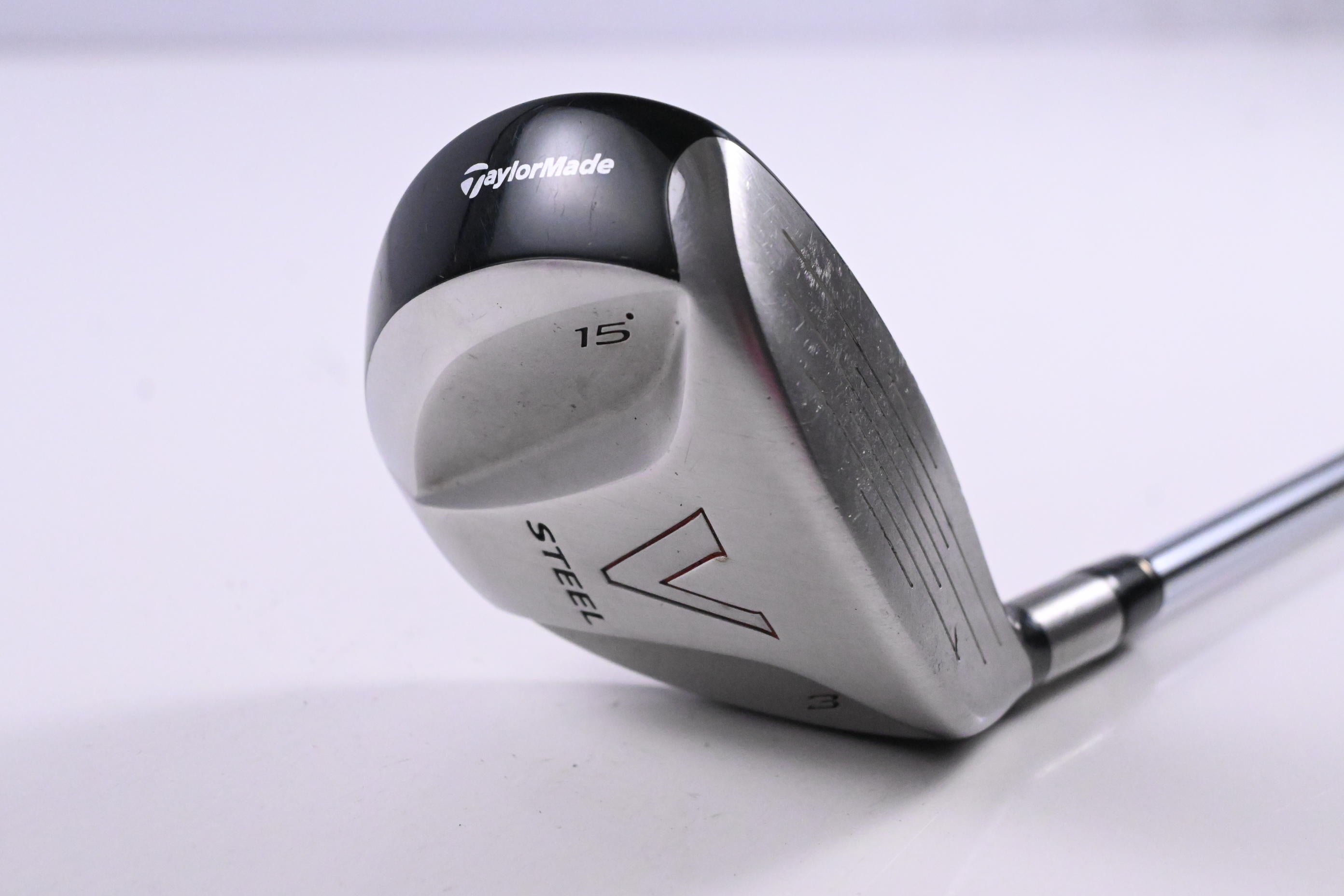 Taylormade V-Steel #3 Wood / 15 Degree / Regular Flex Steel Shaft