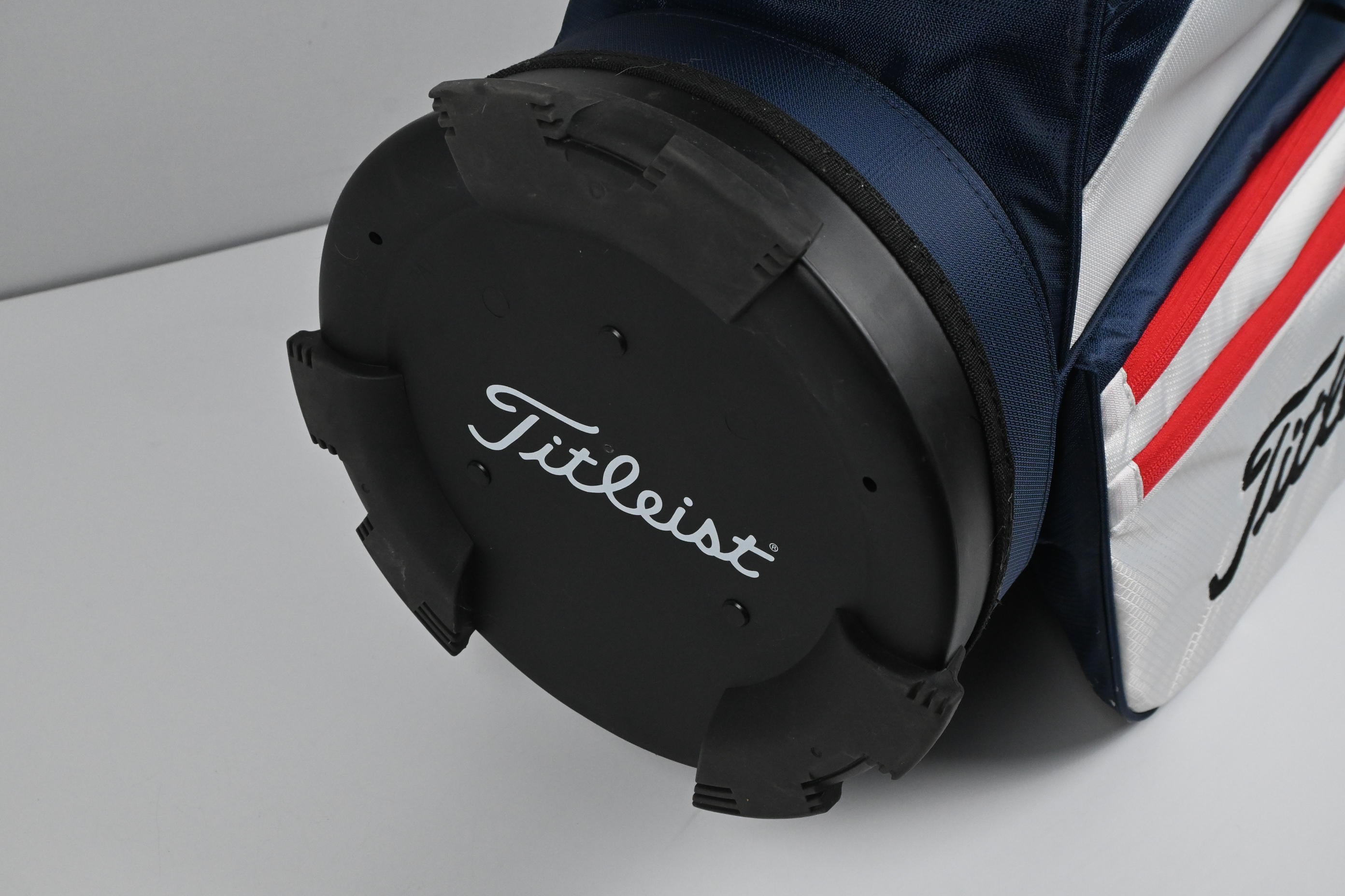 Titleist Cart 14 Bag / 14-Way Divider / Navy, White & Red