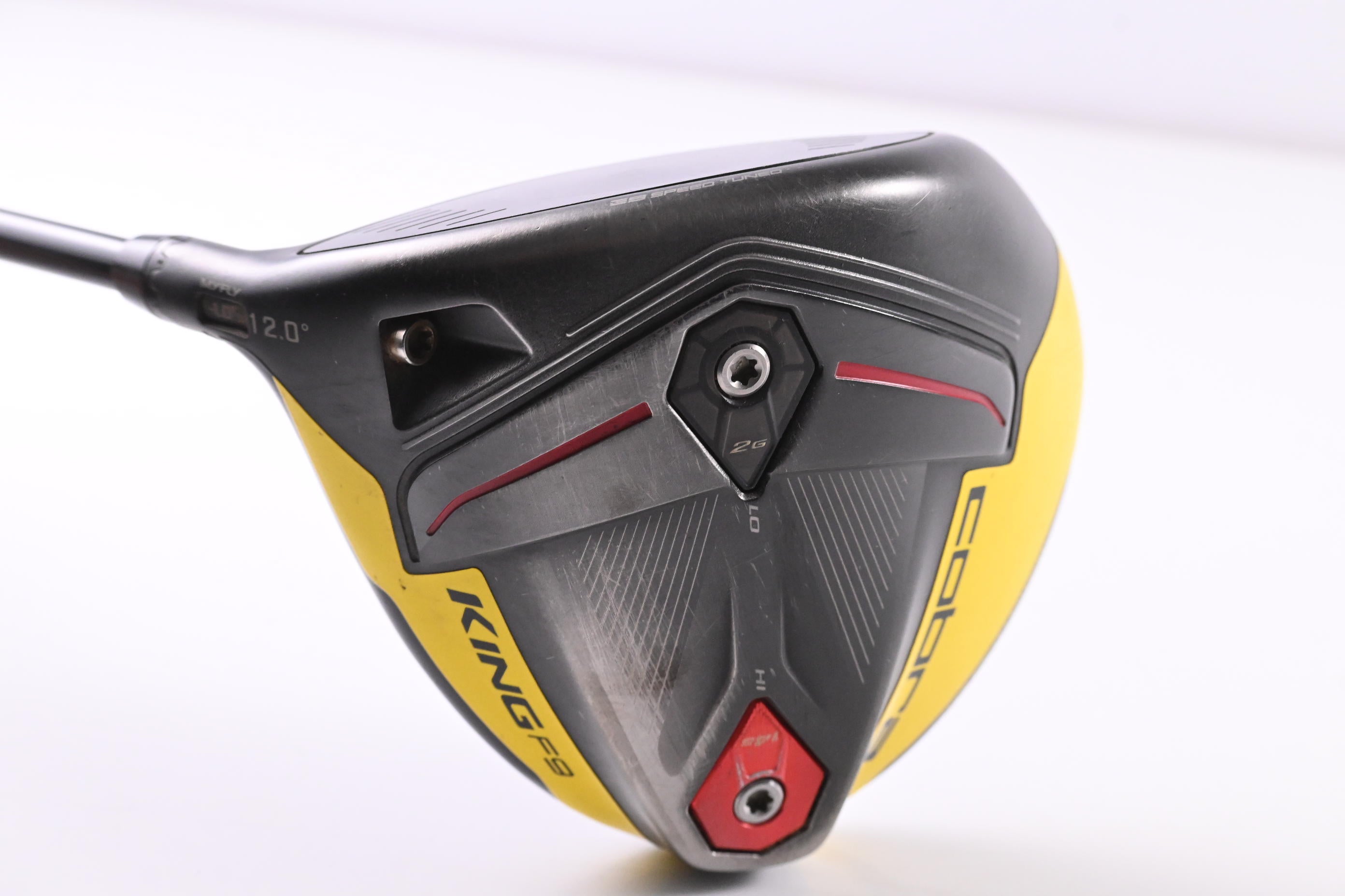 Left Hand Cobra King F9 Driver / 12 Degree / Regular Flex Fujikura Atmos Blue 6