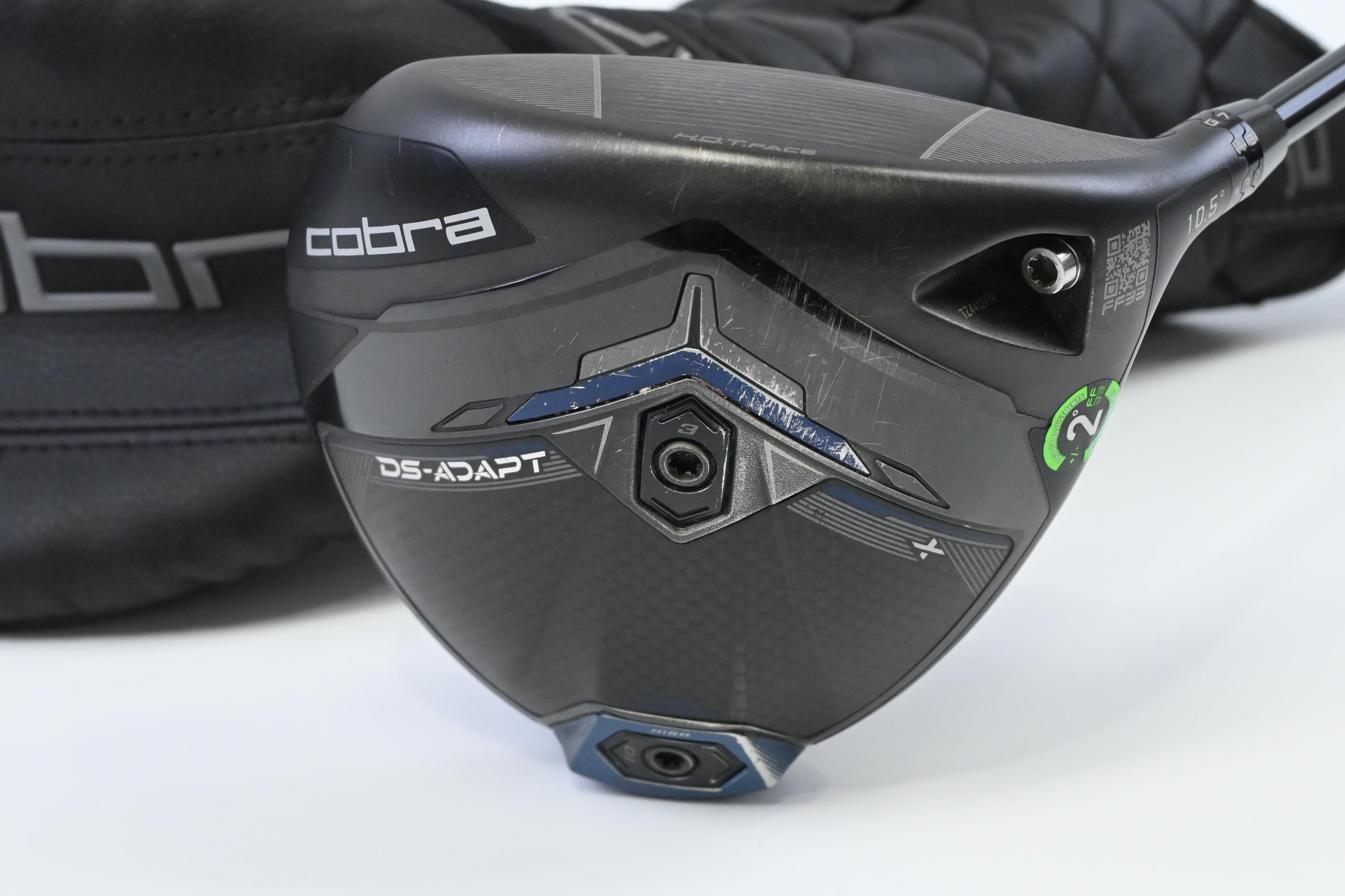 Cobra DS-Adapt X Driver / 10.5 Degree / Stiff Flex Denali Black 60 Shaft