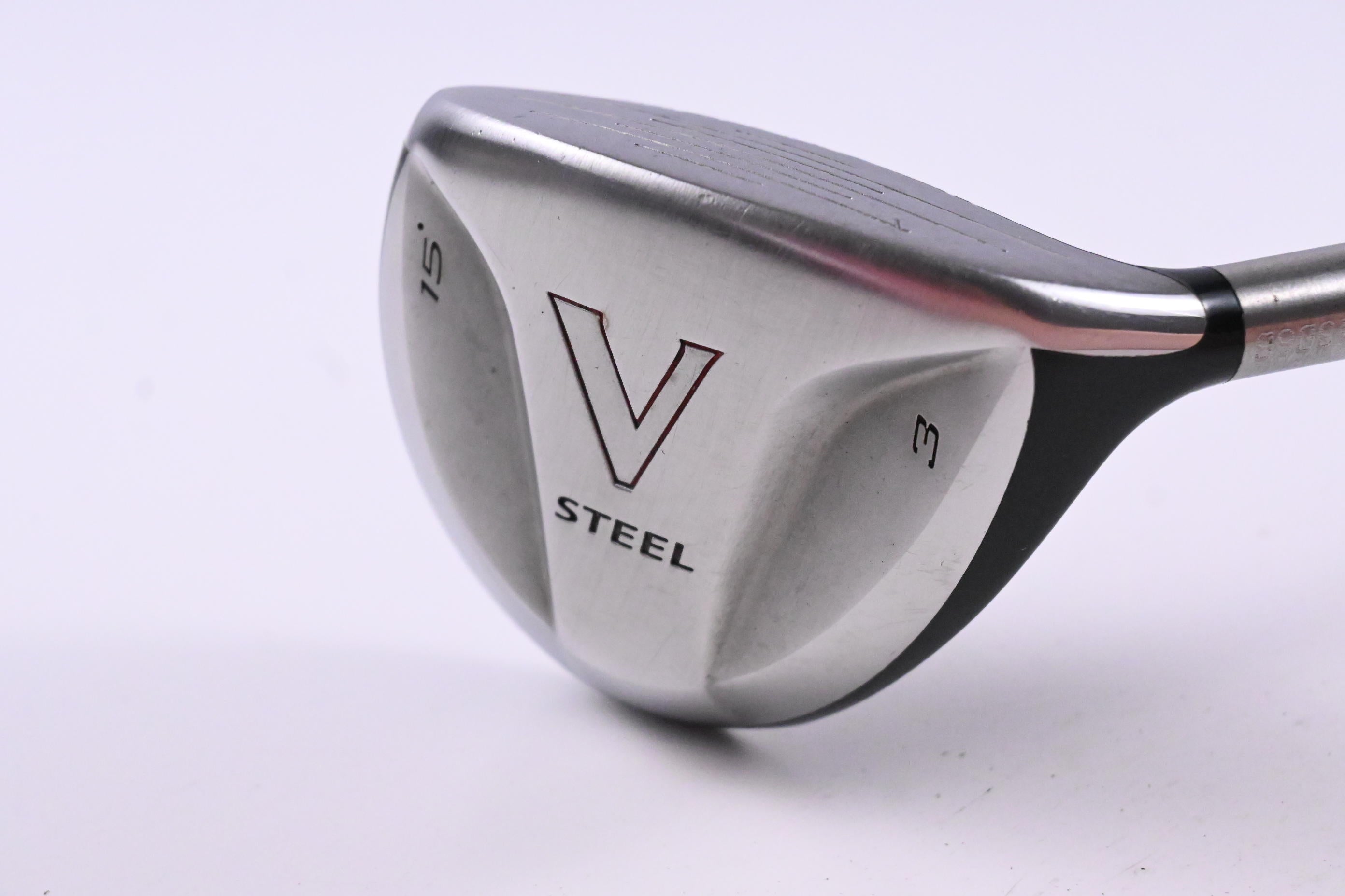 Taylormade V-Steel #3 Wood / 15 Degree / Regular Flex Steel Shaft
