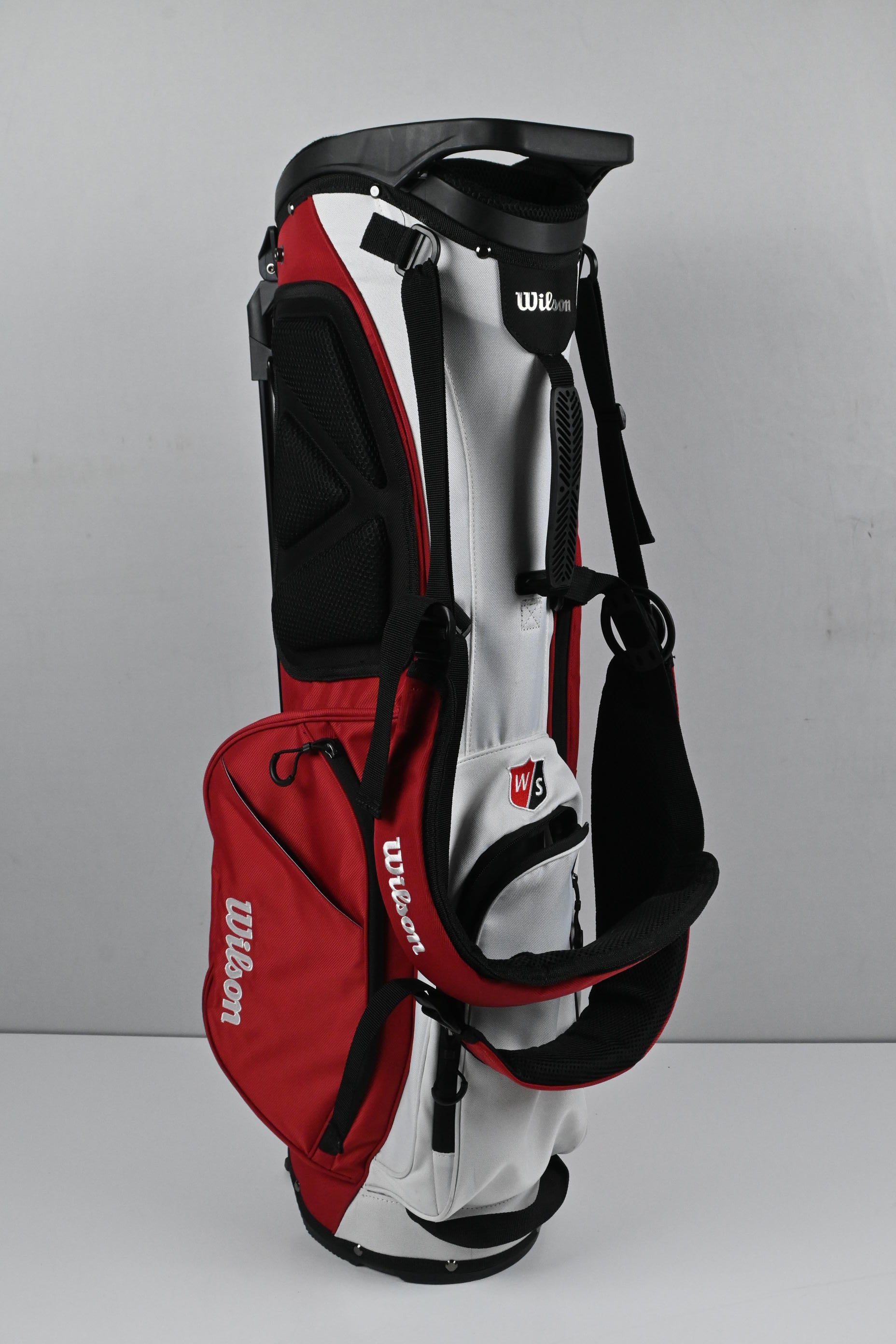 Wilson Golf Bag / 4-Way Divider / Red & Grey