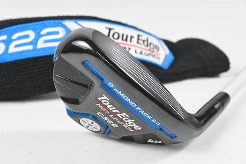 Tour Edge Hot Launch C522 #4 Hybrid / 22 Degree / Regular Flex Fubuki HL 55